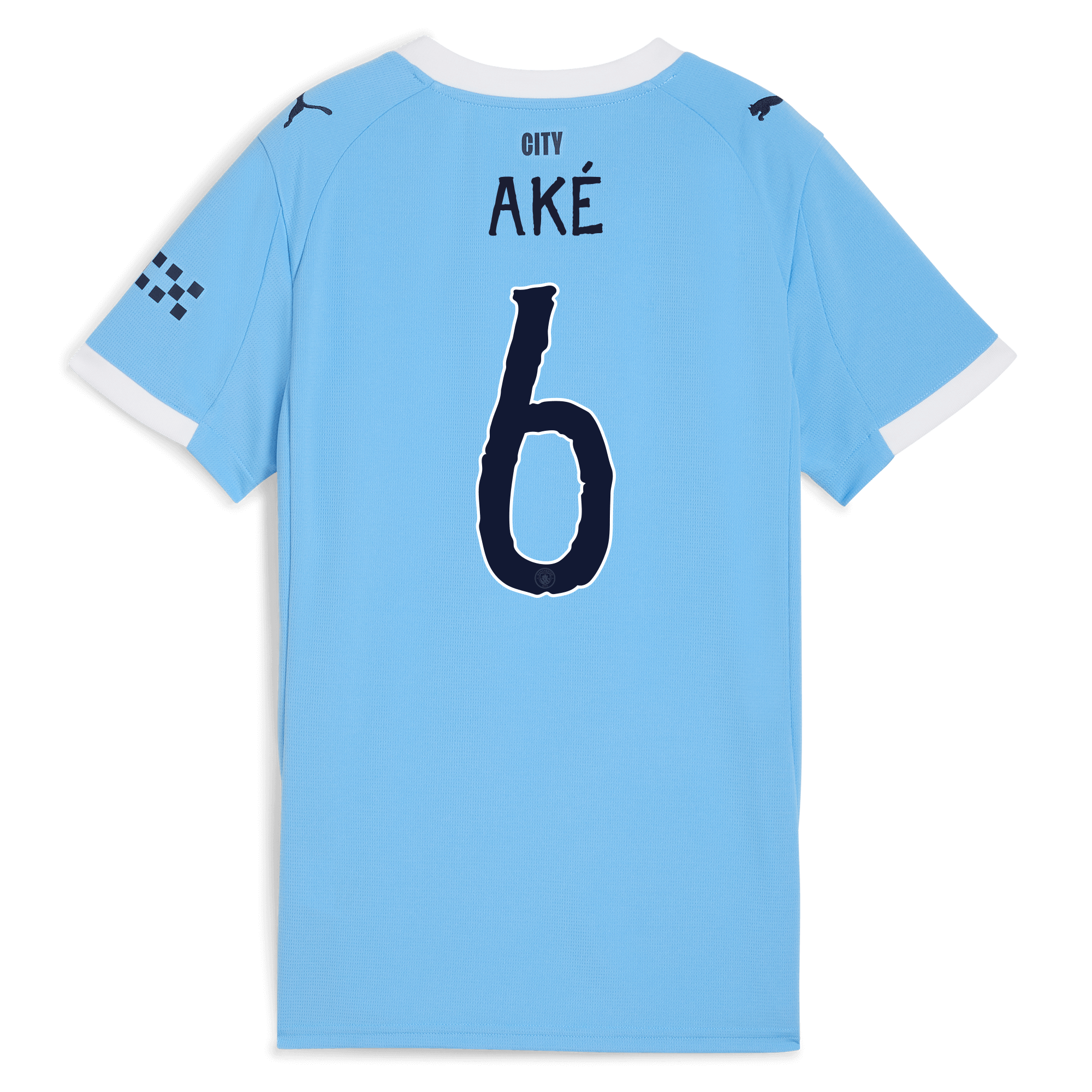 Manchester City womens manchester city kidsuper home jersey 202526 with ake 6 printing Collection - ManchesterCitystore.com