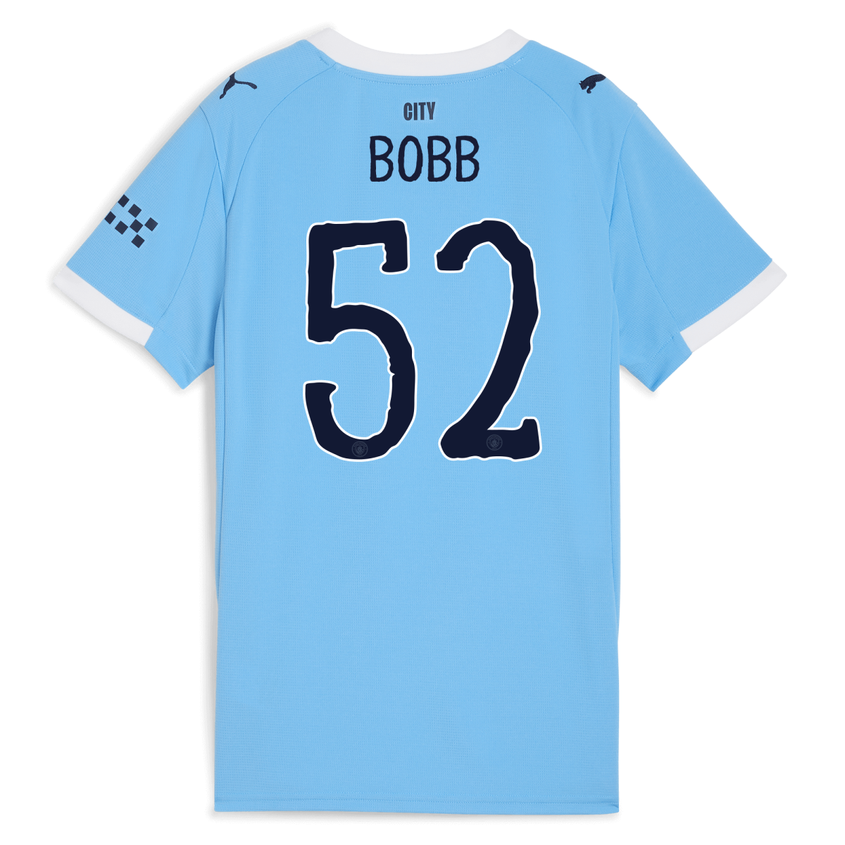 Manchester City womens manchester city kidsuper home jersey 202526 with bobb 52 printing Collection - ManchesterCitystore.com