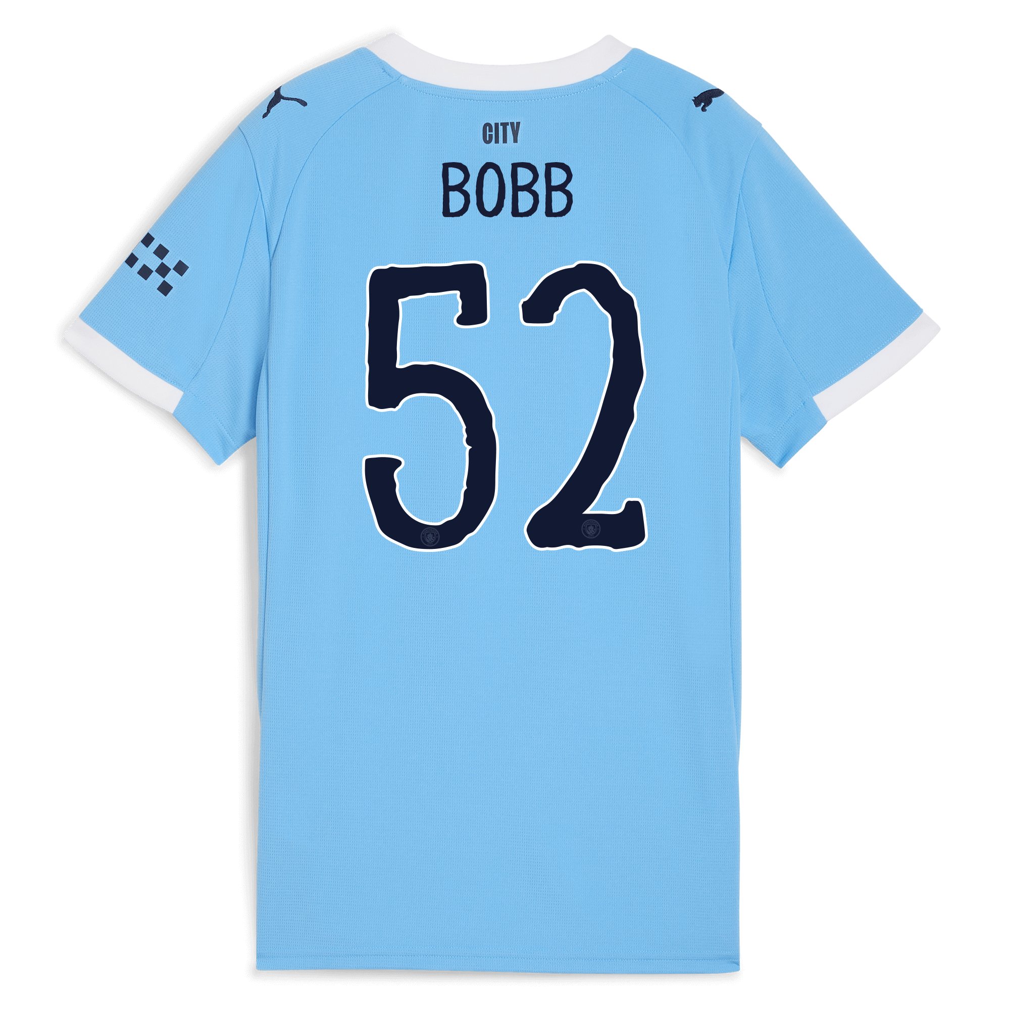 Manchester City womens manchester city kidsuper home jersey 202526 with bobb 52 printing Collection - ManchesterCitystore.com