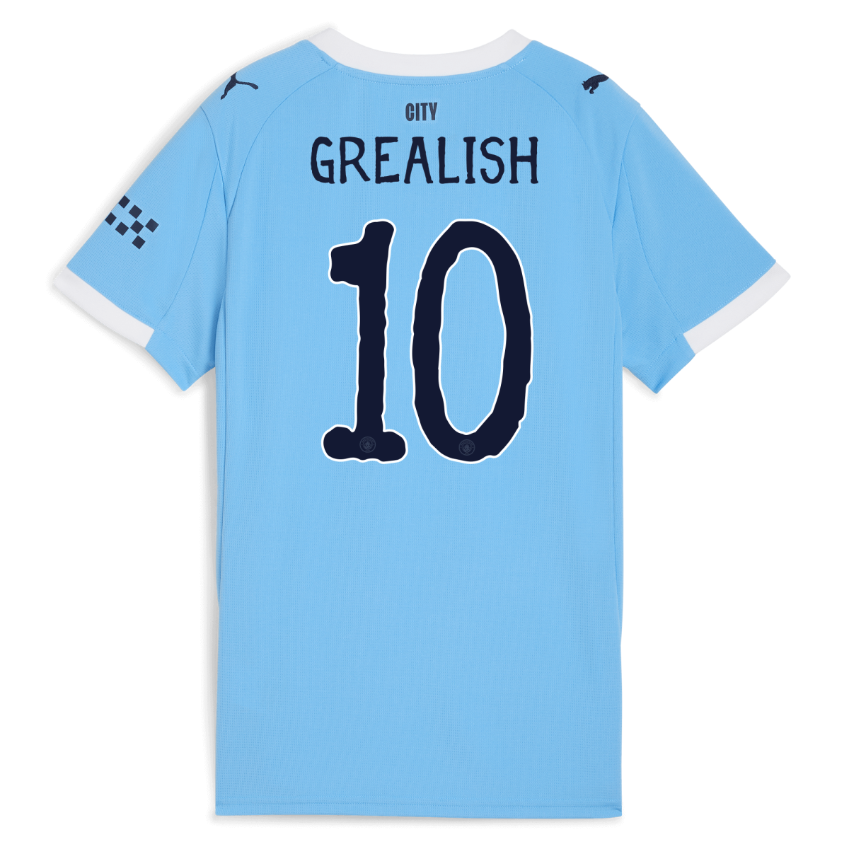 Manchester City womens manchester city kidsuper home jersey 202526 with grealish 10 printing Collection - ManchesterCitystore.com