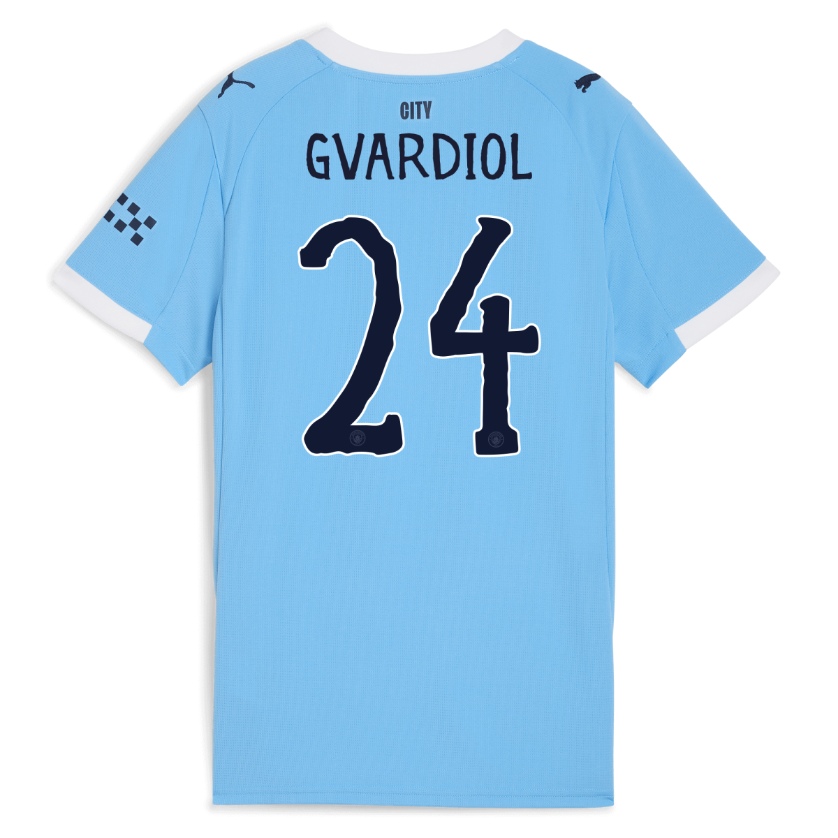Manchester City womens manchester city kidsuper home jersey 202526 with gvardiol 24 printing Collection - ManchesterCitystore.com