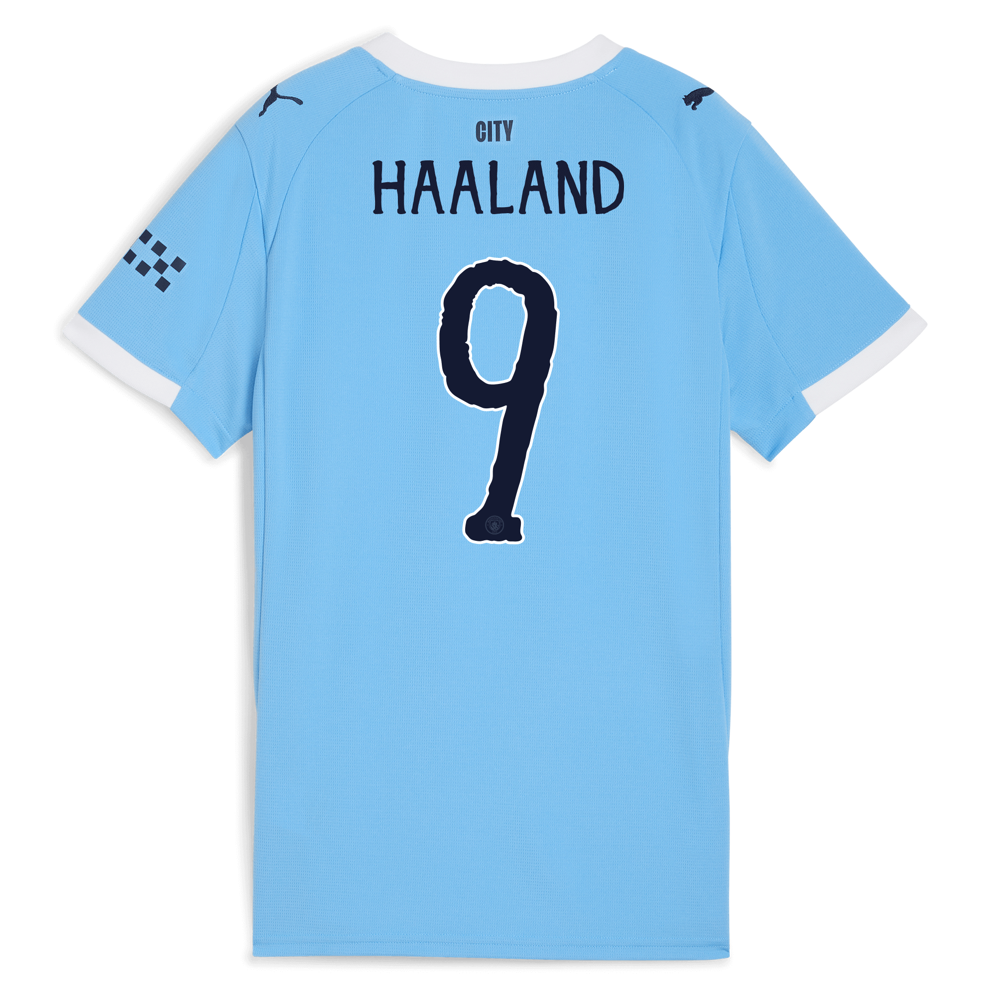 Manchester City womens manchester city kidsuper home jersey 202526 with haaland 9 printing Collection - ManchesterCitystore.com