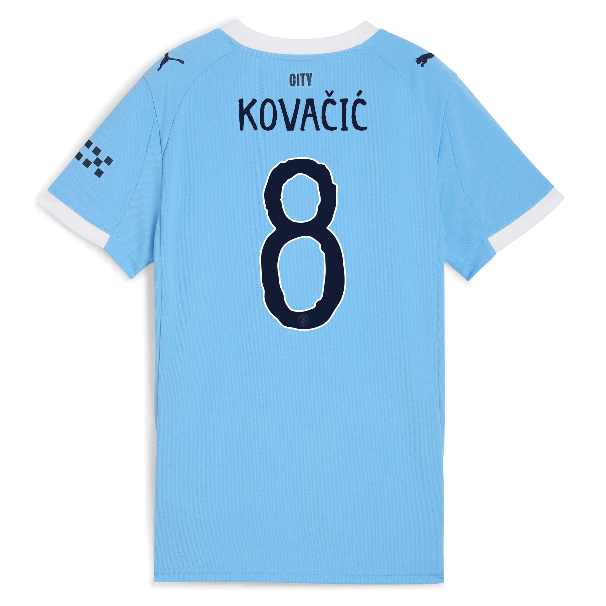 Manchester City womens manchester city kidsuper home jersey 202526 with kovacic 8 printing Collection - ManchesterCitystore.com