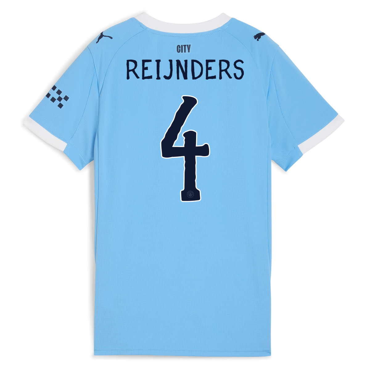 Manchester City womens manchester city kidsuper home jersey 202526 with reijnders 4 printing Collection - ManchesterCitystore.com