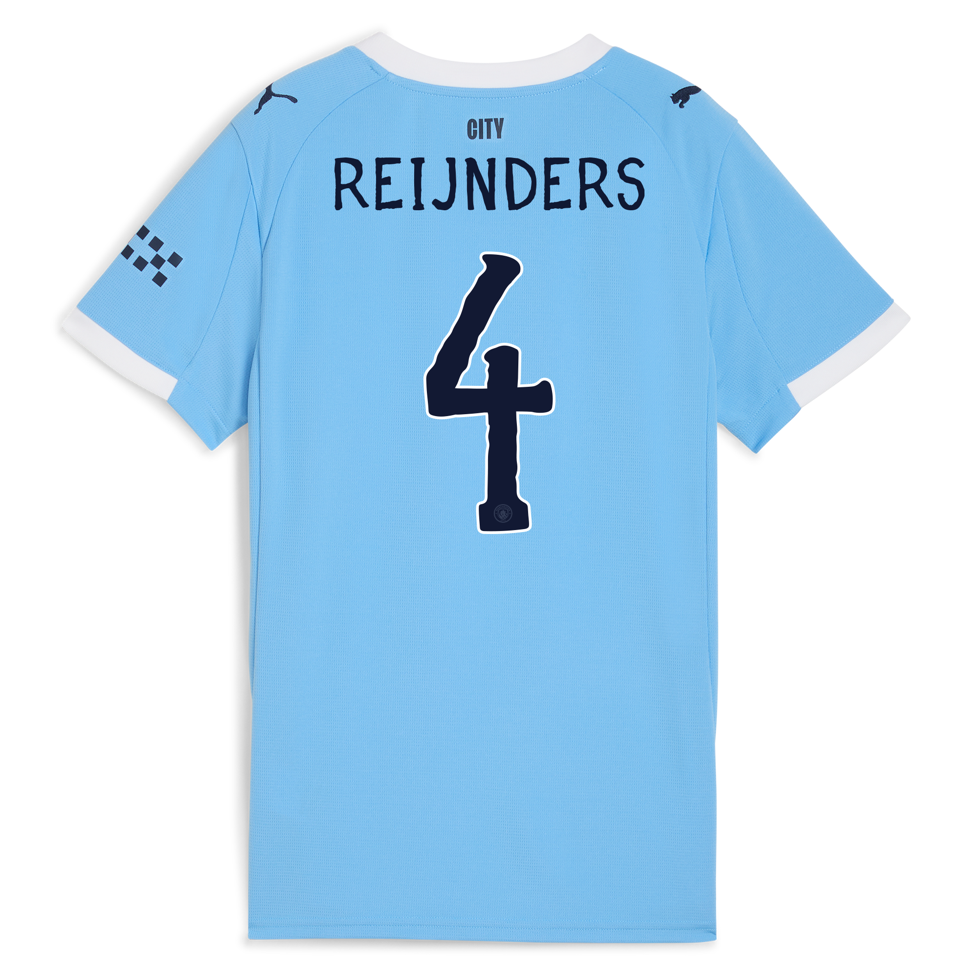 Manchester City womens manchester city kidsuper home jersey 202526 with reijnders 4 printing Collection - ManchesterCitystore.com