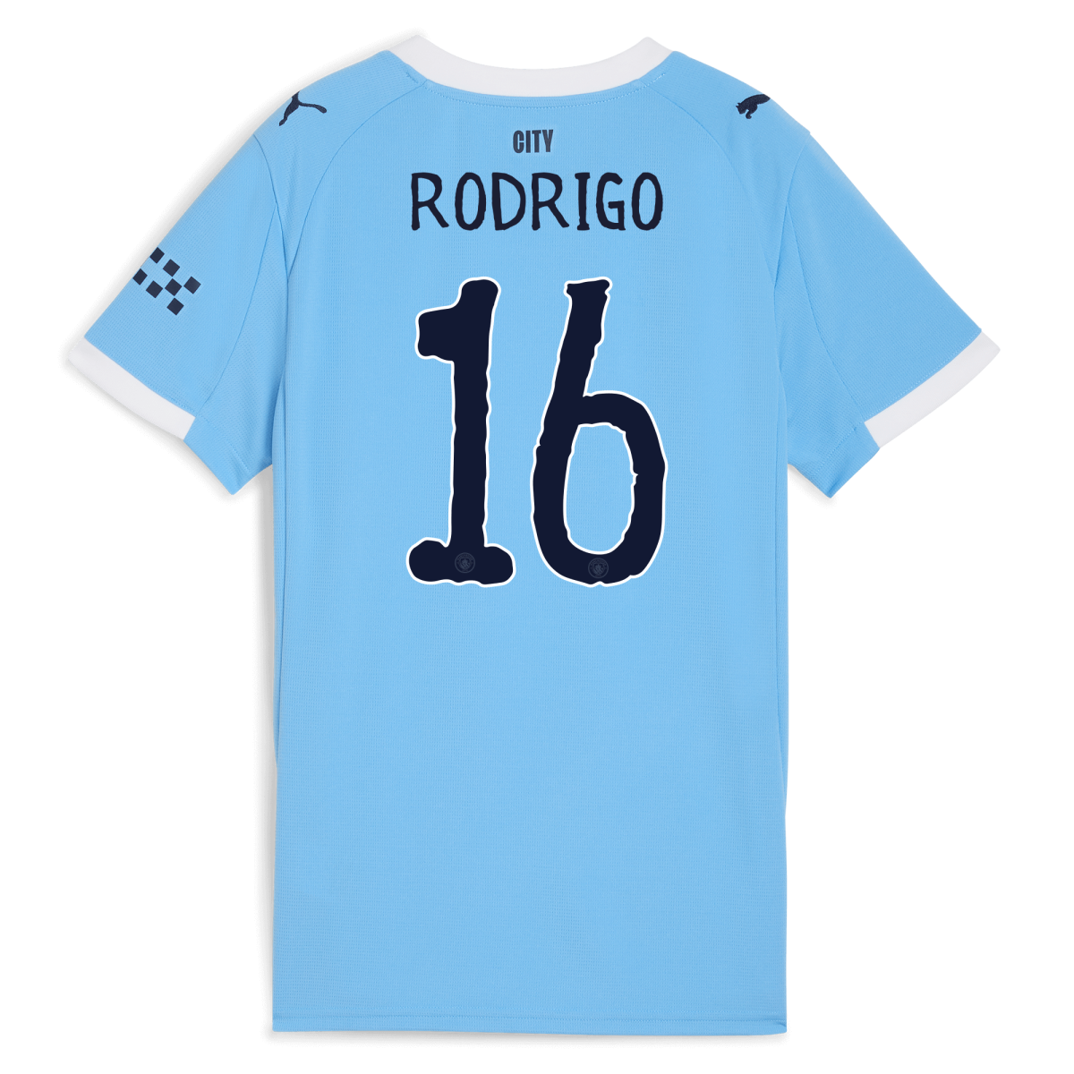 Manchester City womens manchester city kidsuper home jersey 202526 with rodrigo 16 printing Collection - ManchesterCitystore.com