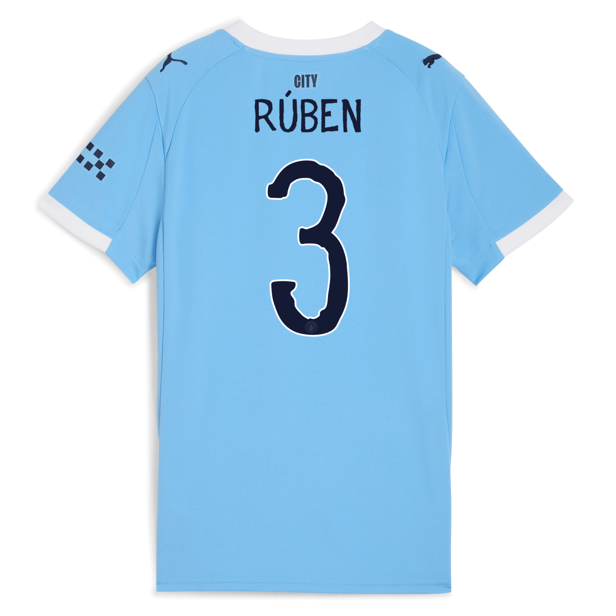 Manchester City womens manchester city kidsuper home jersey 202526 with ruben 3 printing Collection - ManchesterCitystore.com