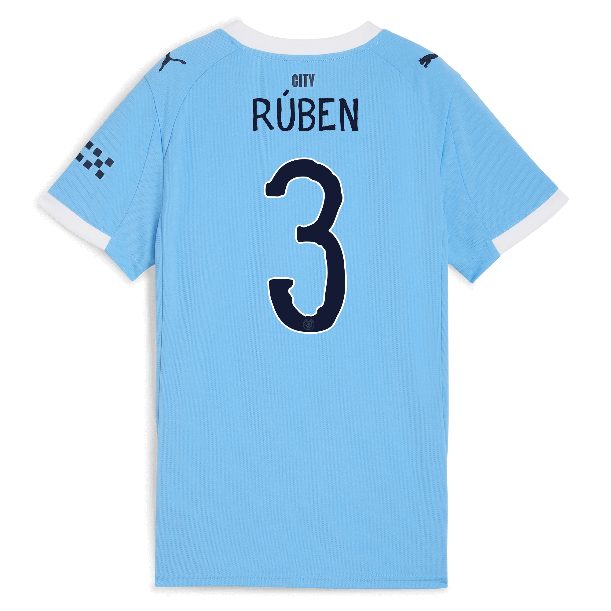 Manchester City womens manchester city kidsuper home jersey 202526 with ruben 3 printing Collection - ManchesterCitystore.com