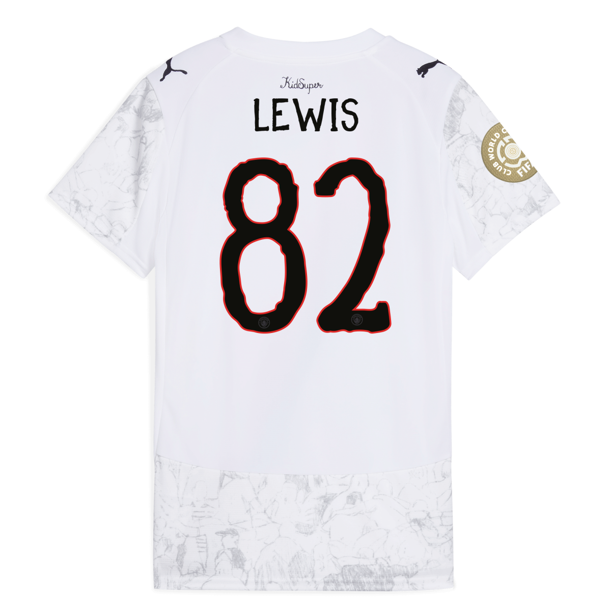 Manchester City womens manchester city kidsuper jersey 202526 club world cup with lewis 82 printing Collection - ManchesterCitystore.com