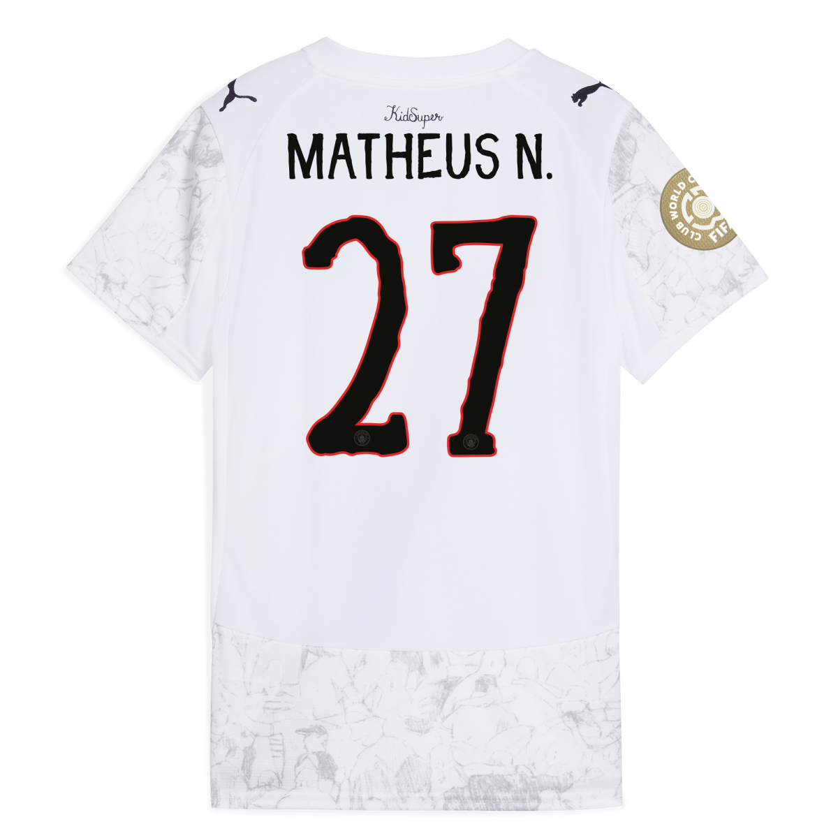 Manchester City womens manchester city kidsuper jersey 202526 club world cup with matheus n. 27 printing Collection - ManchesterCitystore.com
