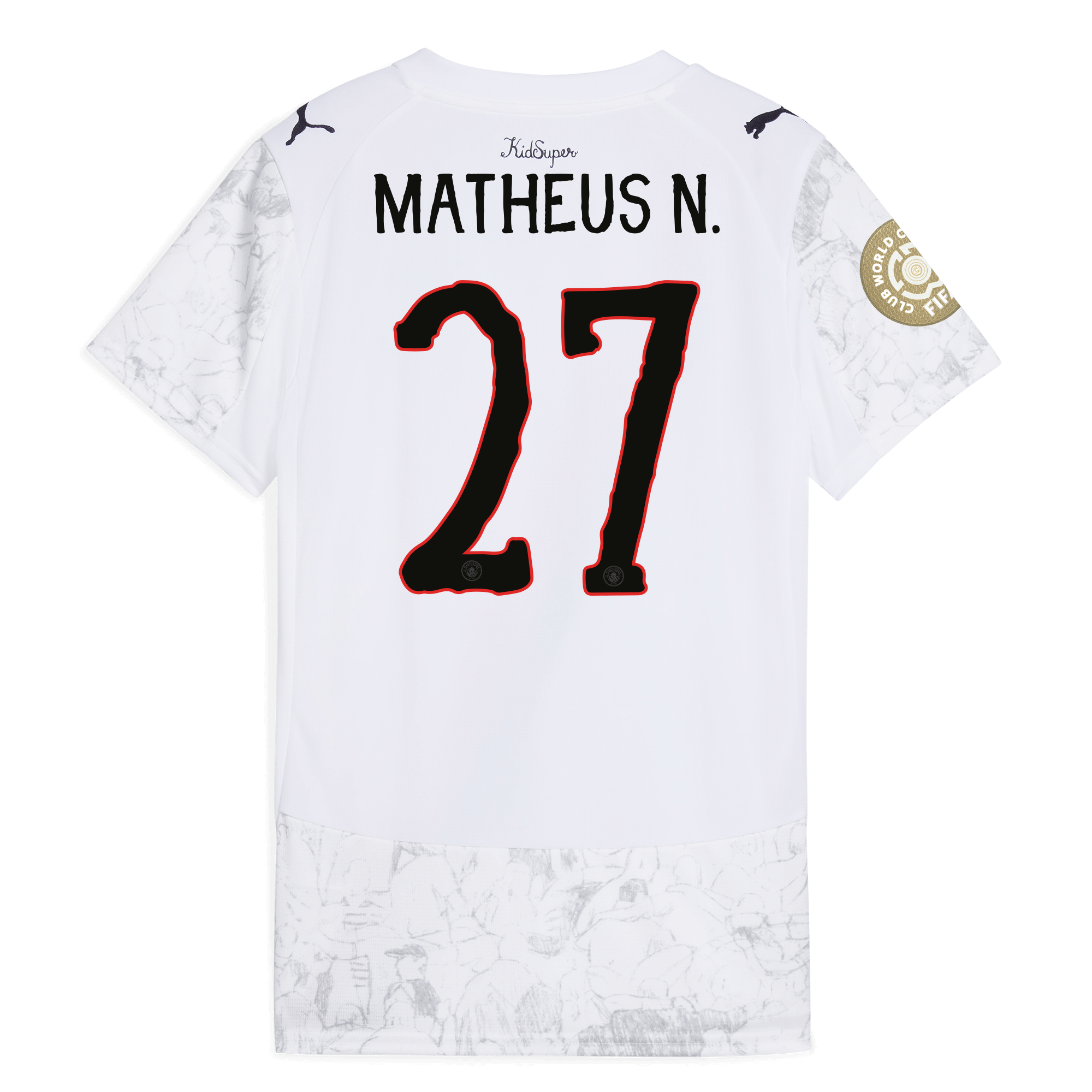 Manchester City womens manchester city kidsuper jersey 202526 club world cup with matheus n. 27 printing Collection - ManchesterCitystore.com