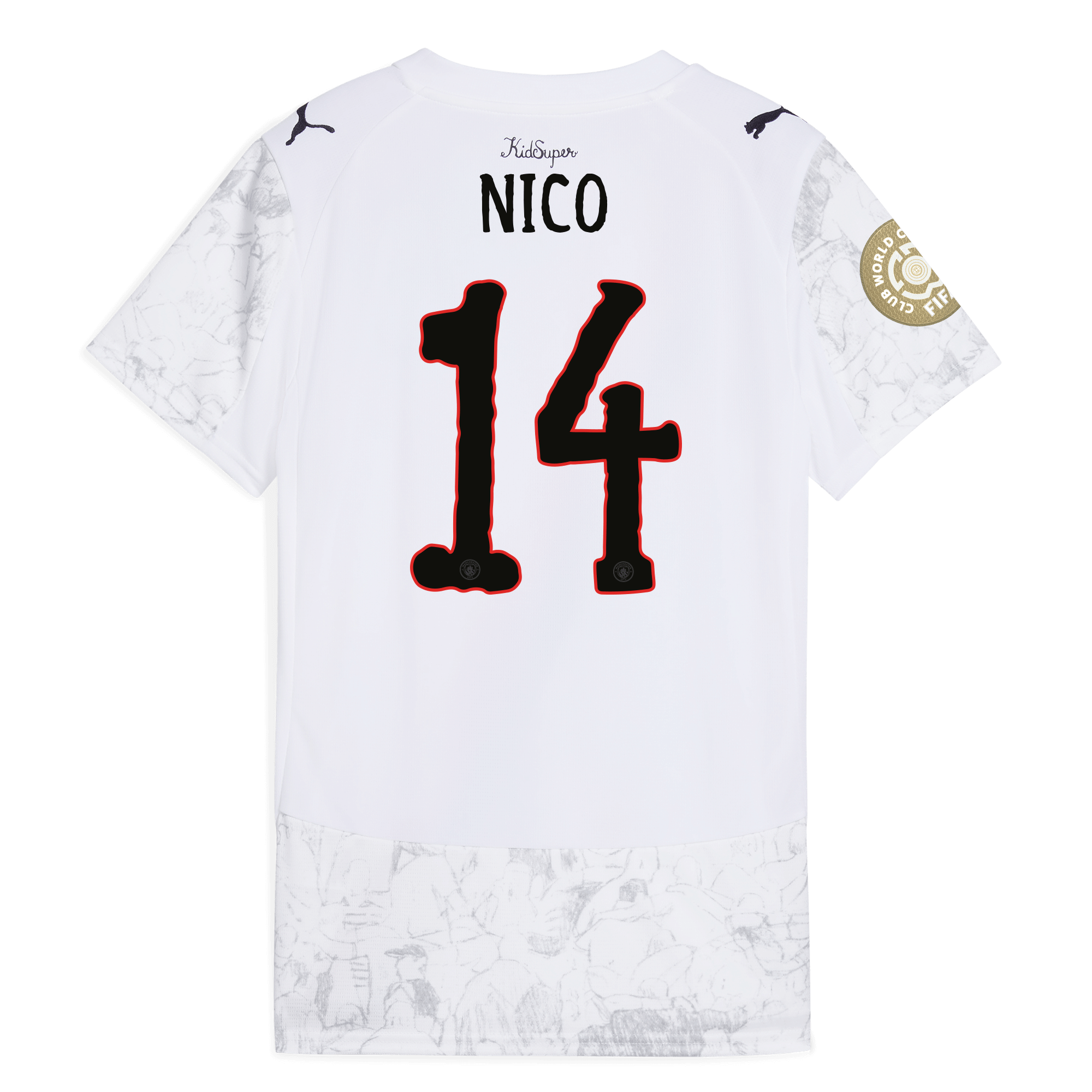 Manchester City womens manchester city kidsuper jersey 202526 club world cup with nico 14 printing Collection - ManchesterCitystore.com