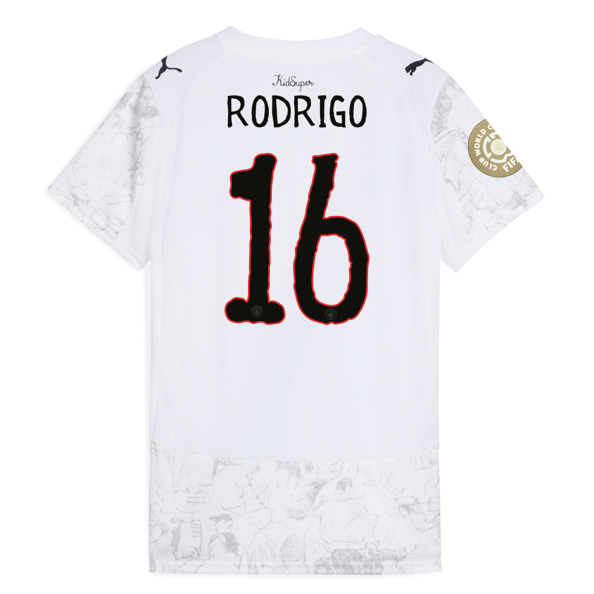 Manchester City womens manchester city kidsuper jersey 202526 club world cup with rodrigo 16 printing Collection - ManchesterCitystore.com