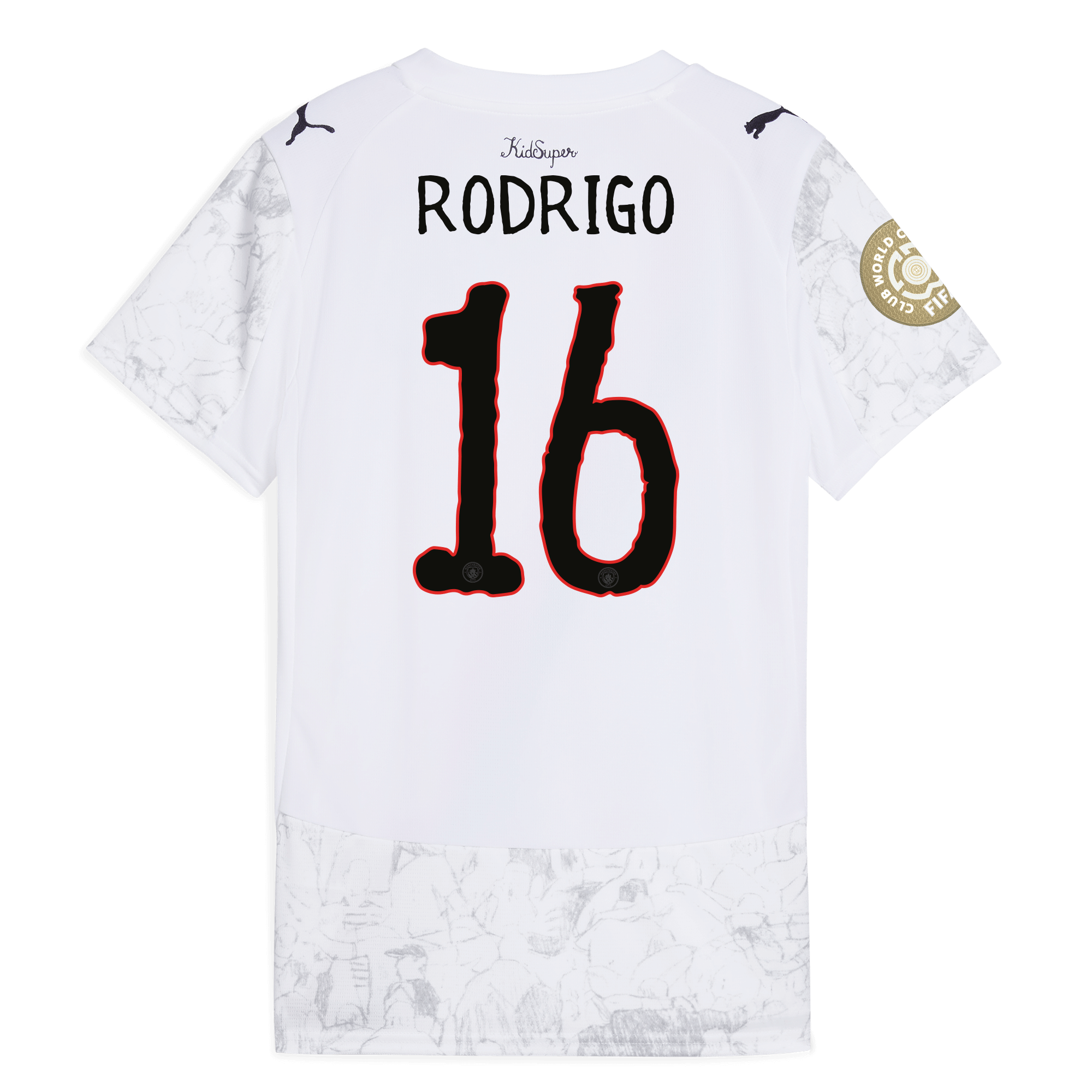 Manchester City womens manchester city kidsuper jersey 202526 club world cup with rodrigo 16 printing Collection - ManchesterCitystore.com