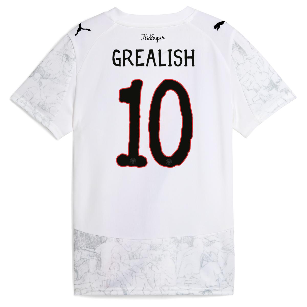 Manchester City womens manchester city kidsuper jersey 202526 with grealish 10 printing Collection - ManchesterCitystore.com
