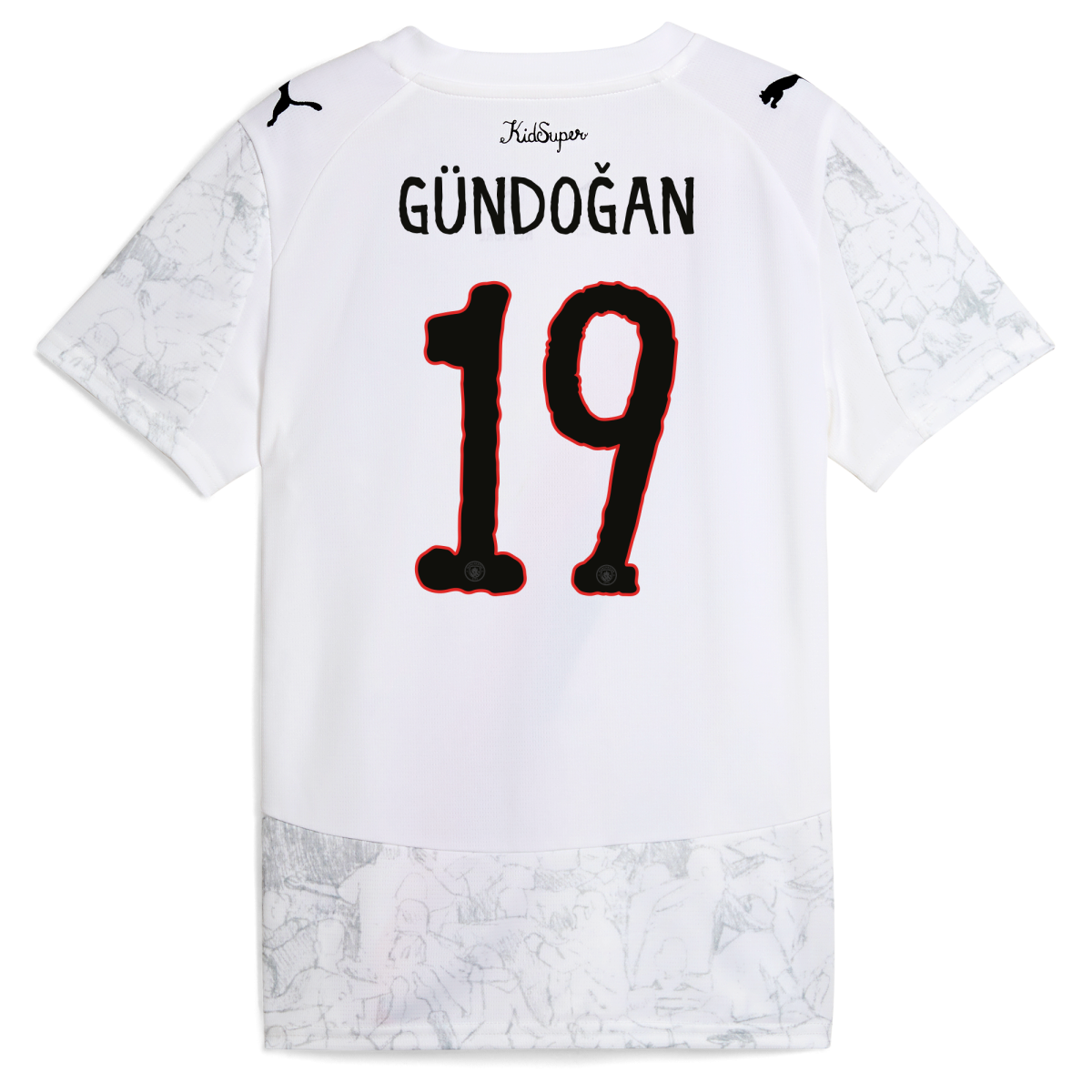 Manchester City womens manchester city kidsuper jersey 202526 with gundogan 19 printing Collection - ManchesterCitystore.com