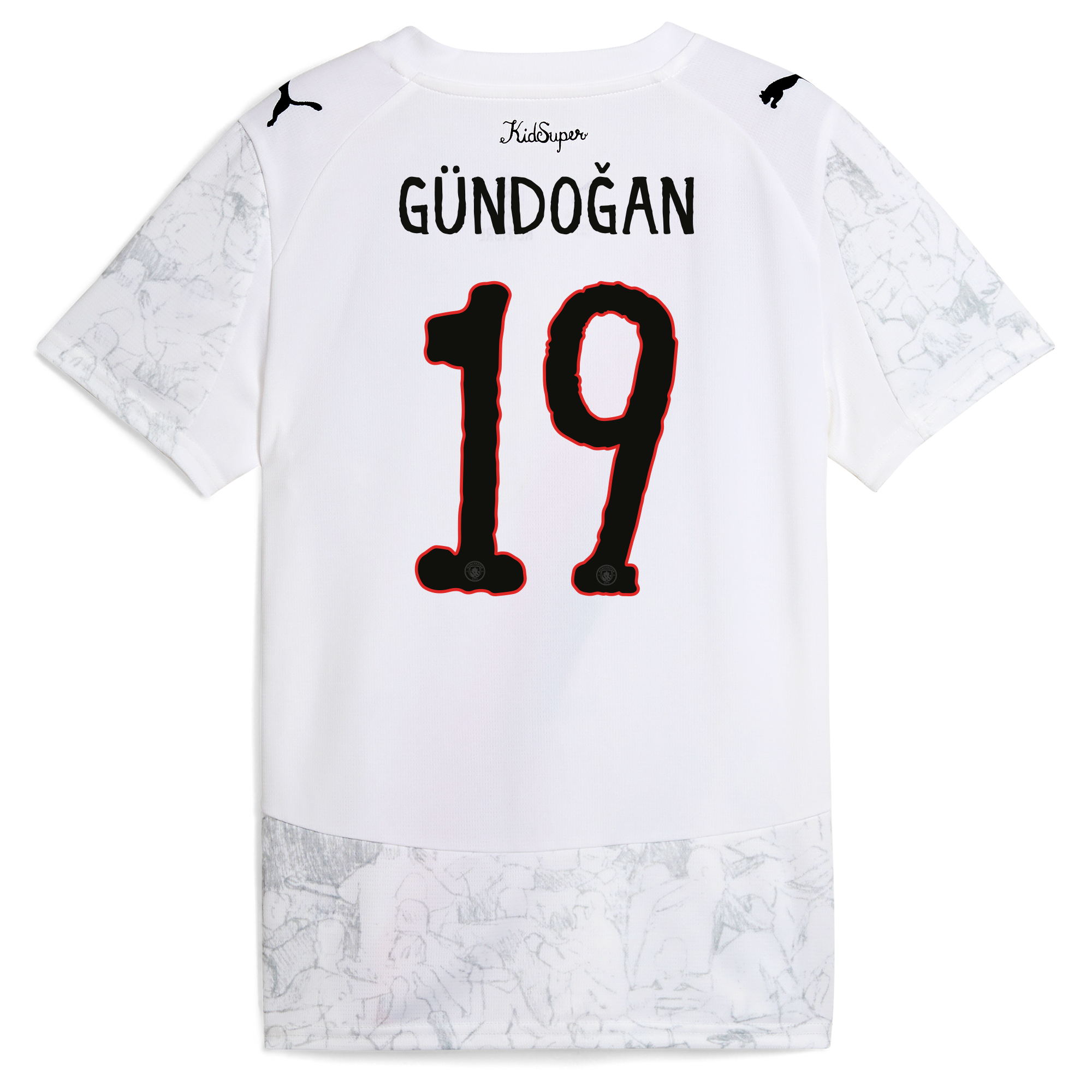 Manchester City womens manchester city kidsuper jersey 202526 with gundogan 19 printing Collection - ManchesterCitystore.com