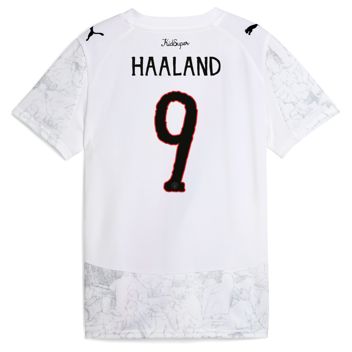 Manchester City womens manchester city kidsuper jersey 202526 with haaland 9 printing Collection - ManchesterCitystore.com