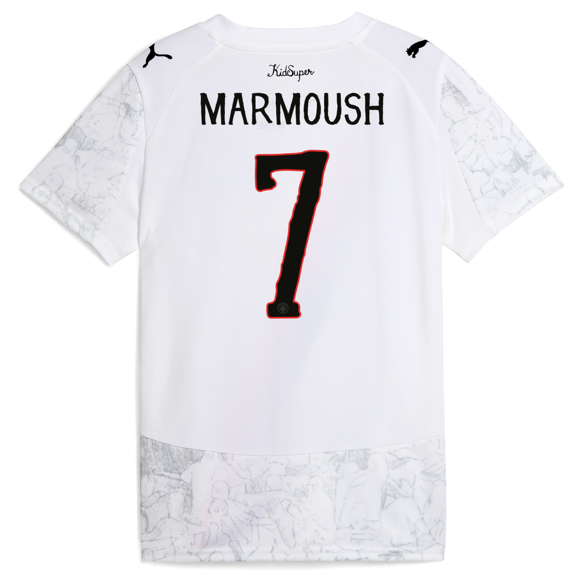 Manchester City womens manchester city kidsuper jersey 202526 with marmoush 7 printing Collection - ManchesterCitystore.com