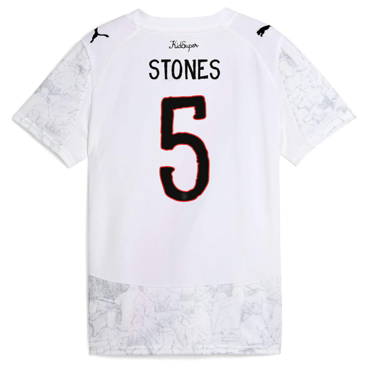 Manchester City womens manchester city kidsuper jersey 202526 with stones 5 printing Collection - ManchesterCitystore.com