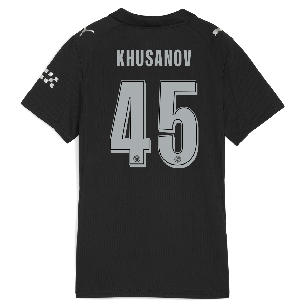 Manchester City womens manchester city man city away jersey 202526 with khusanov 45 printing Collection - ManchesterCitystore.com