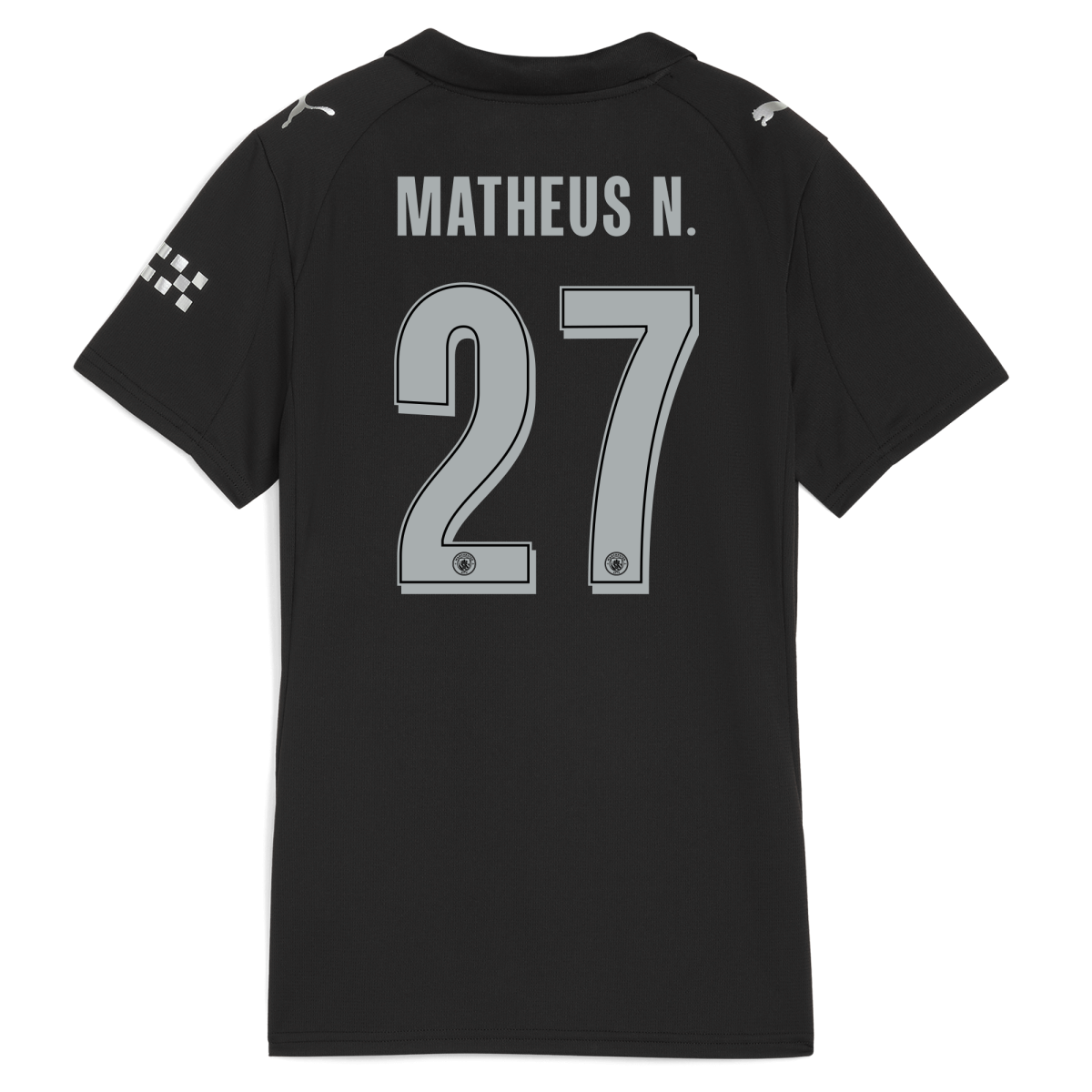 Manchester City womens manchester city man city away jersey 202526 with matheus n. 27 printing Collection - ManchesterCitystore.com