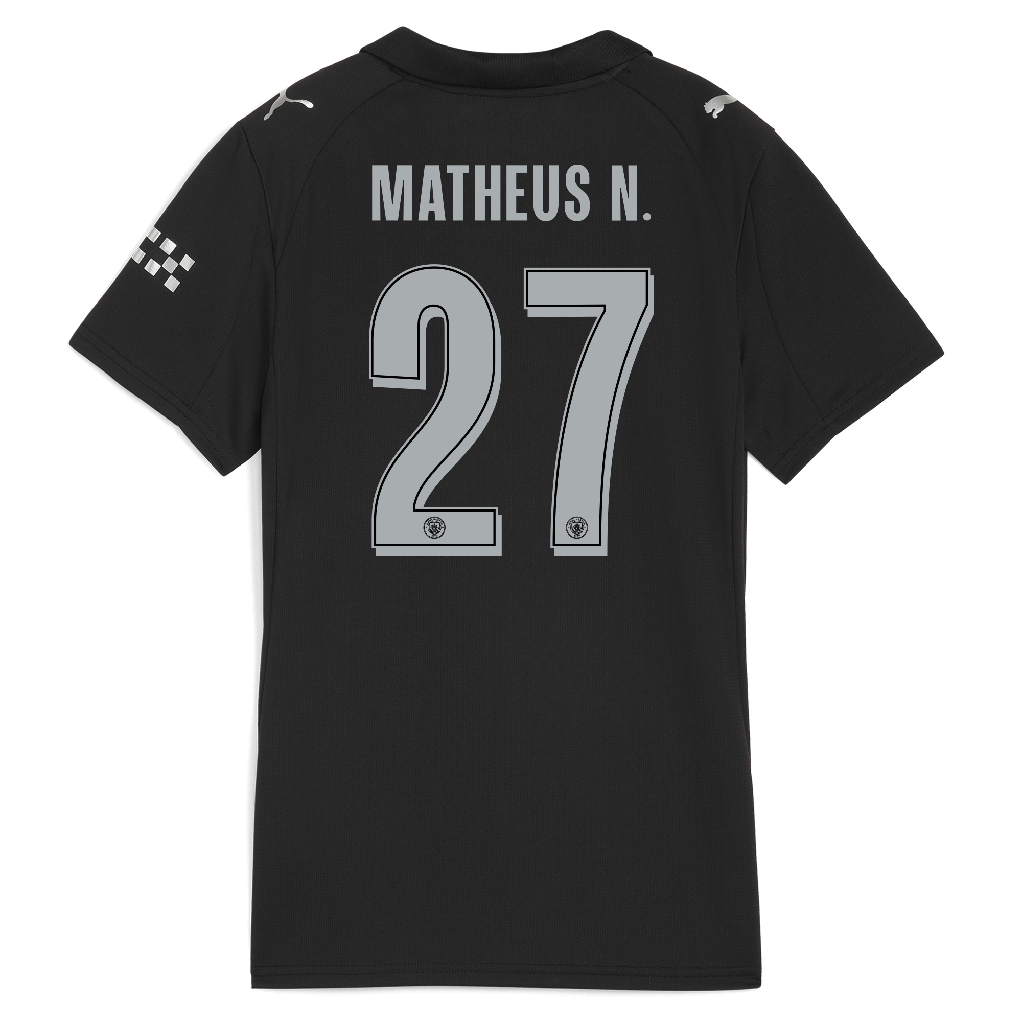 Manchester City womens manchester city man city away jersey 202526 with matheus n. 27 printing Collection - ManchesterCitystore.com