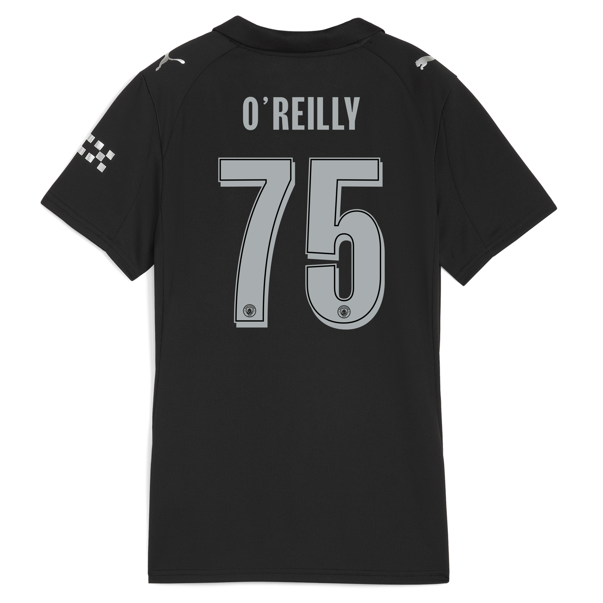 Manchester City womens manchester city man city away jersey 202526 with oreilly 75 printing Collection - ManchesterCitystore.com