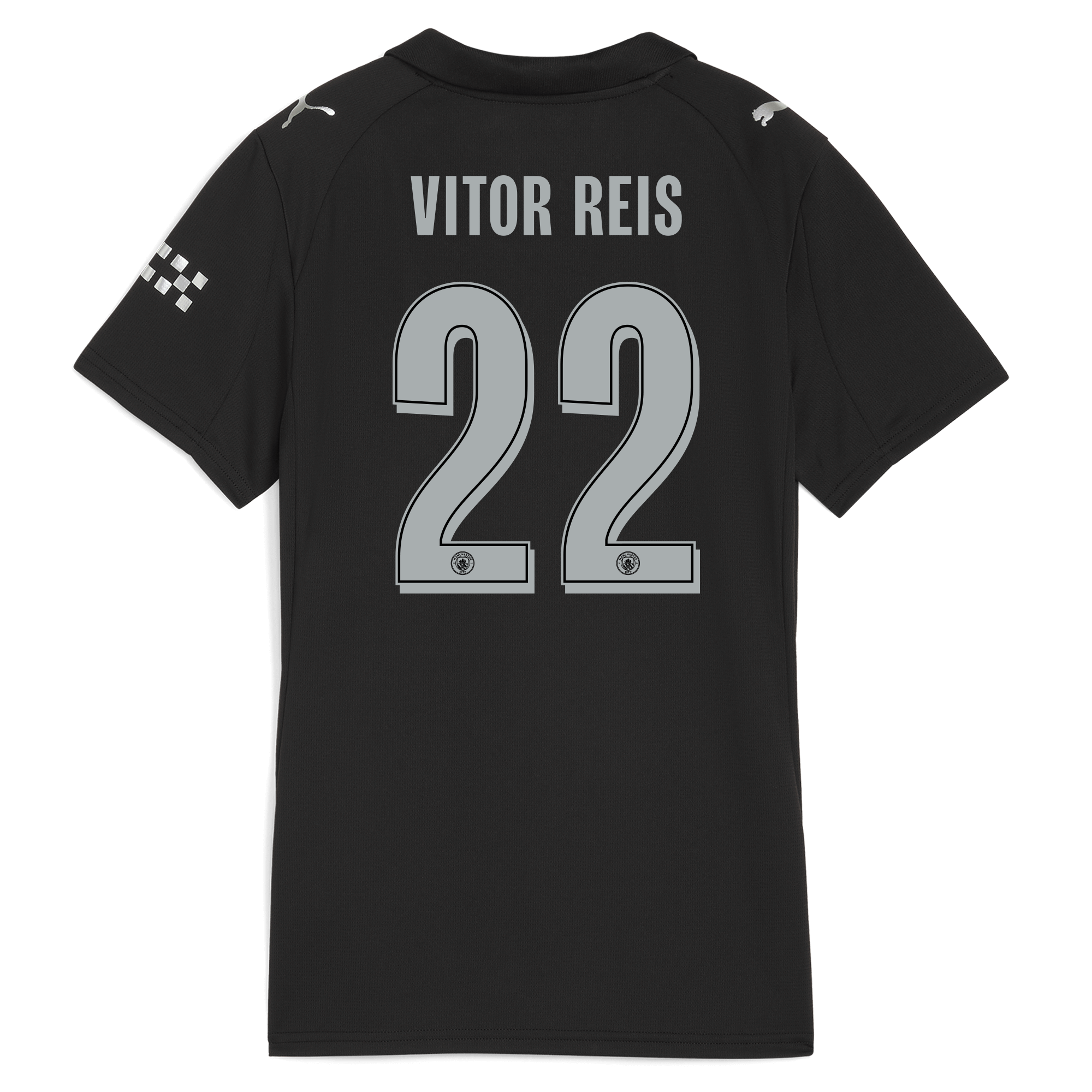 Manchester City womens manchester city man city away jersey 202526 with vitor reis 22 printing Collection - ManchesterCitystore.com