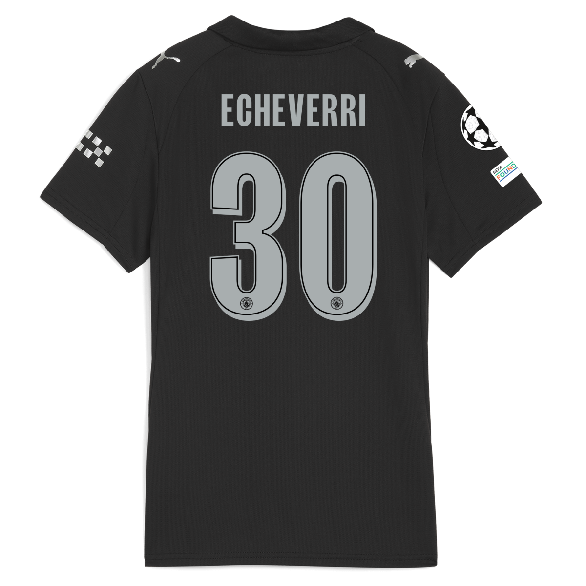 Manchester City womens manchester city man city champions league away jersey 202526 with echeverri 30 printing Collection - ManchesterCitystore.com