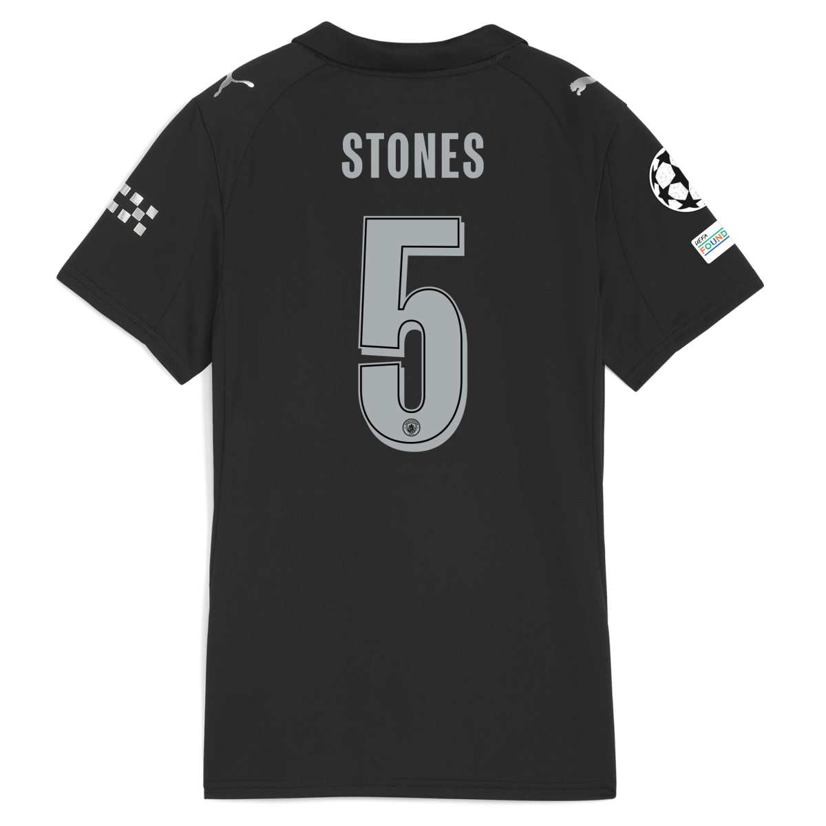 Manchester City womens manchester city man city champions league away jersey 202526 with stones 5 printing Collection - ManchesterCitystore.com