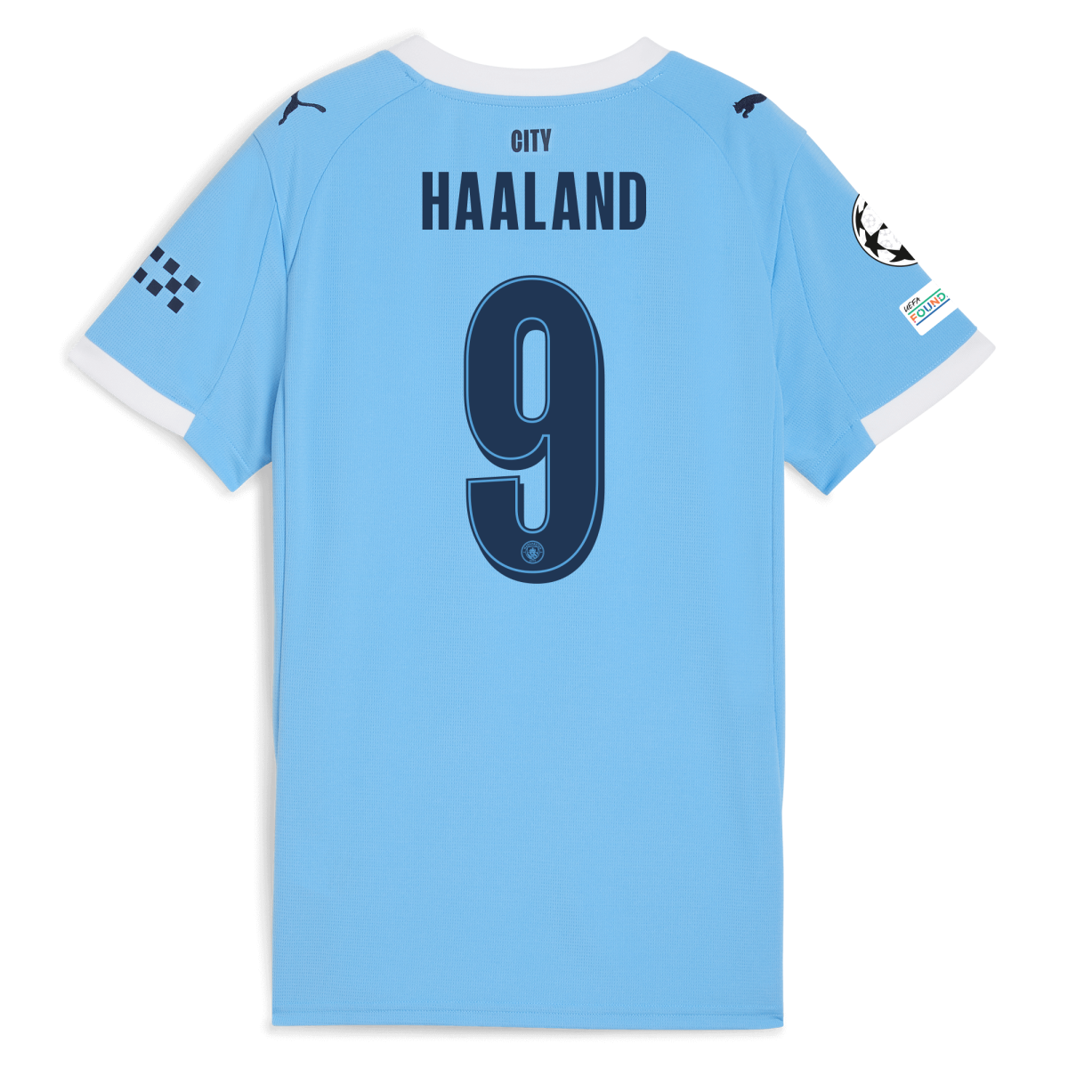 Manchester City womens manchester city man city champions league home jersey 202526 with haaland 9 printing Collection - ManchesterCitystore.com