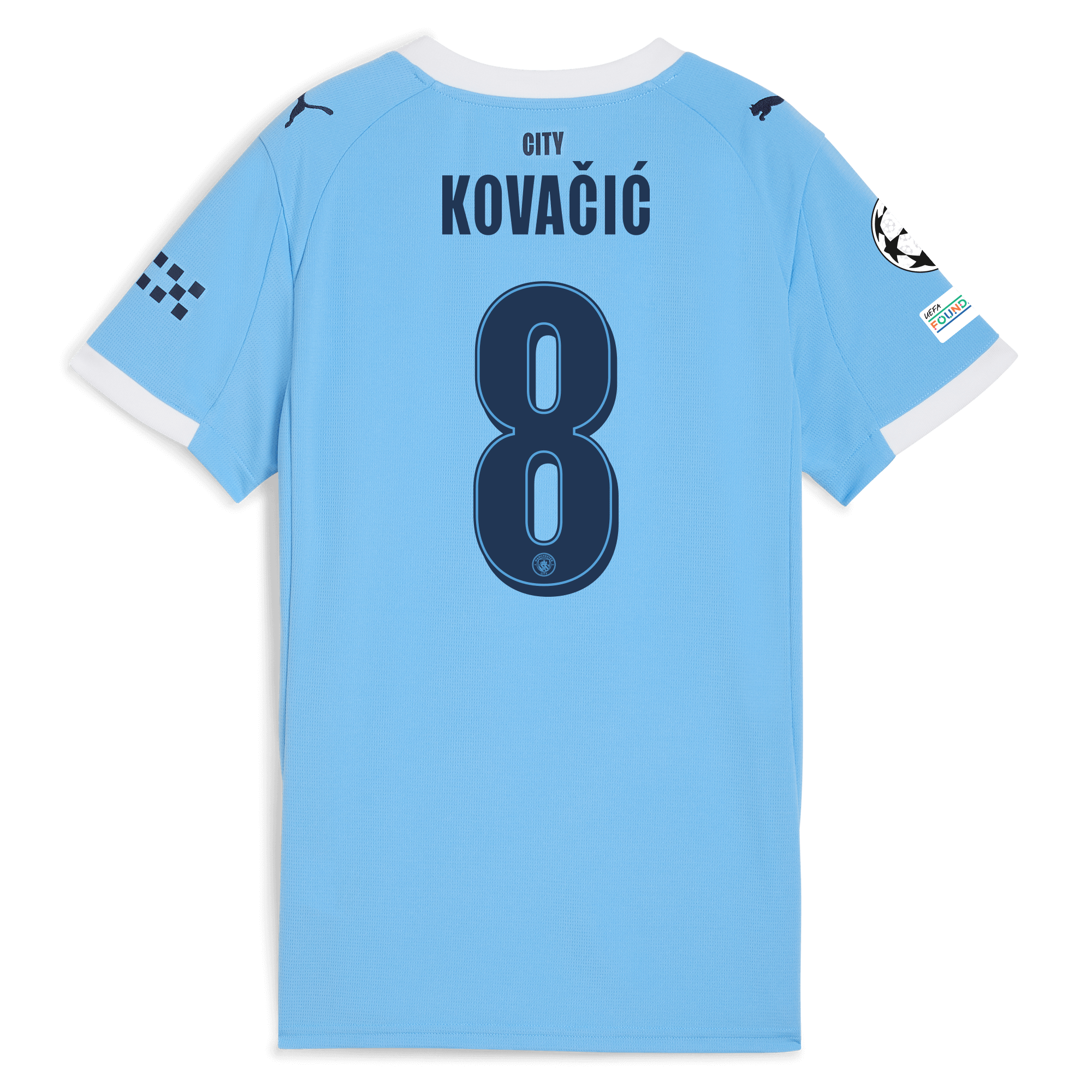 Manchester City womens manchester city man city champions league home jersey 202526 with kovacic 8 printing Collection - ManchesterCitystore.com