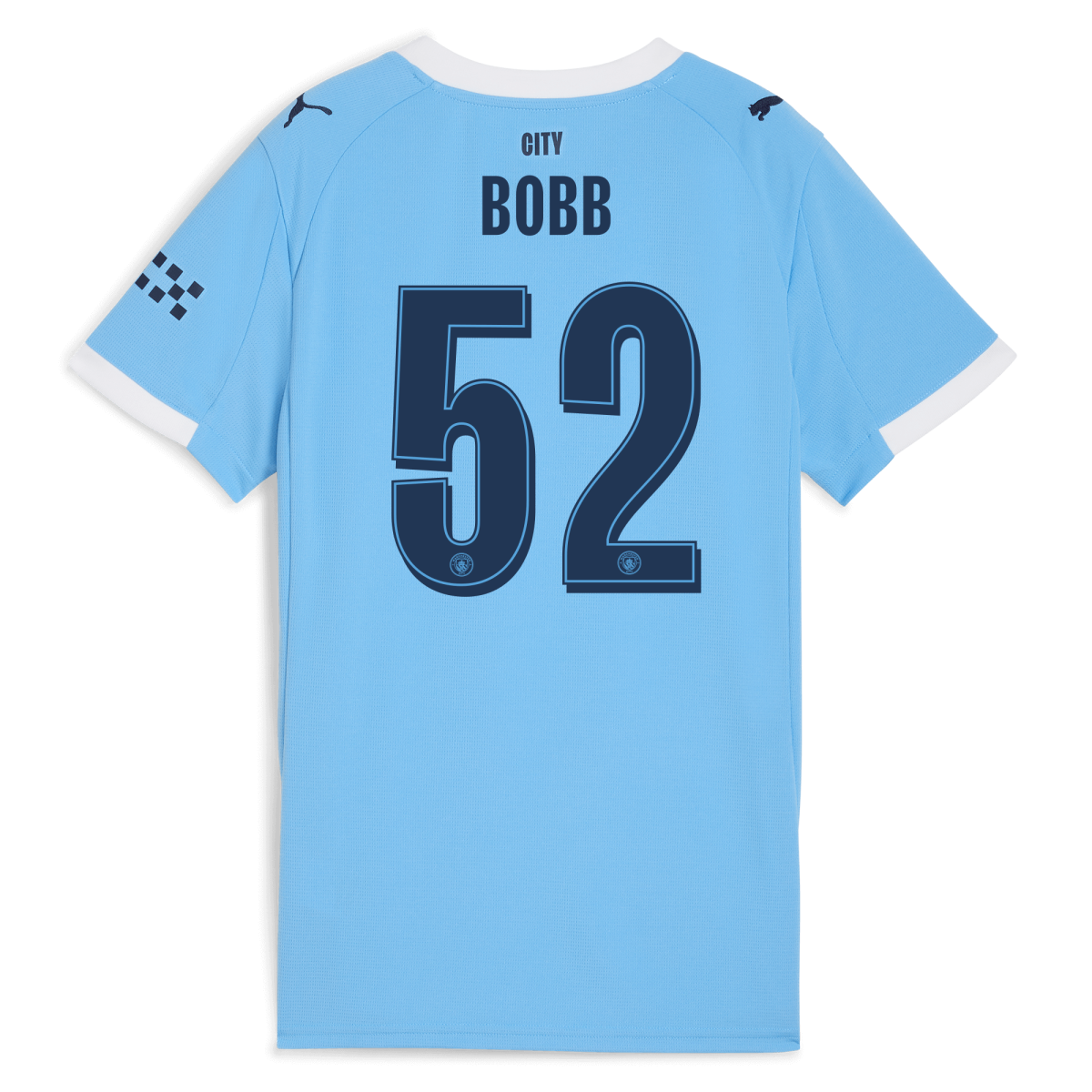 Manchester City womens manchester city man city home jersey 202526 with bobb 52 printing Collection - ManchesterCitystore.com