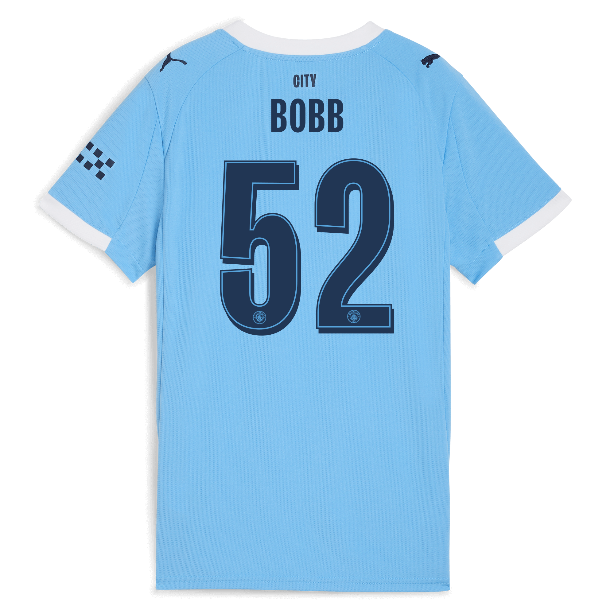 Manchester City womens manchester city man city home jersey 202526 with bobb 52 printing Collection - ManchesterCitystore.com