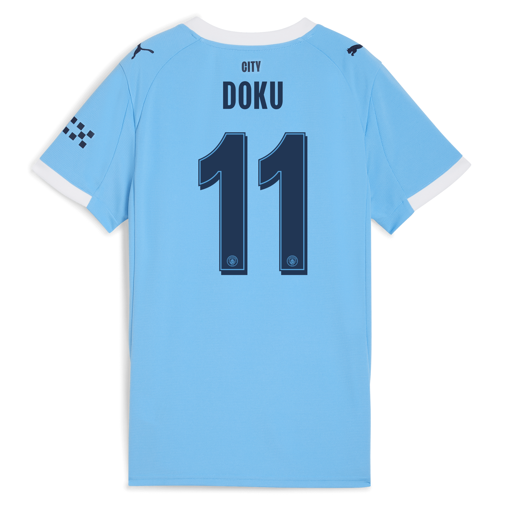 Manchester City womens manchester city man city home jersey 202526 with doku 11 printing Collection - ManchesterCitystore.com