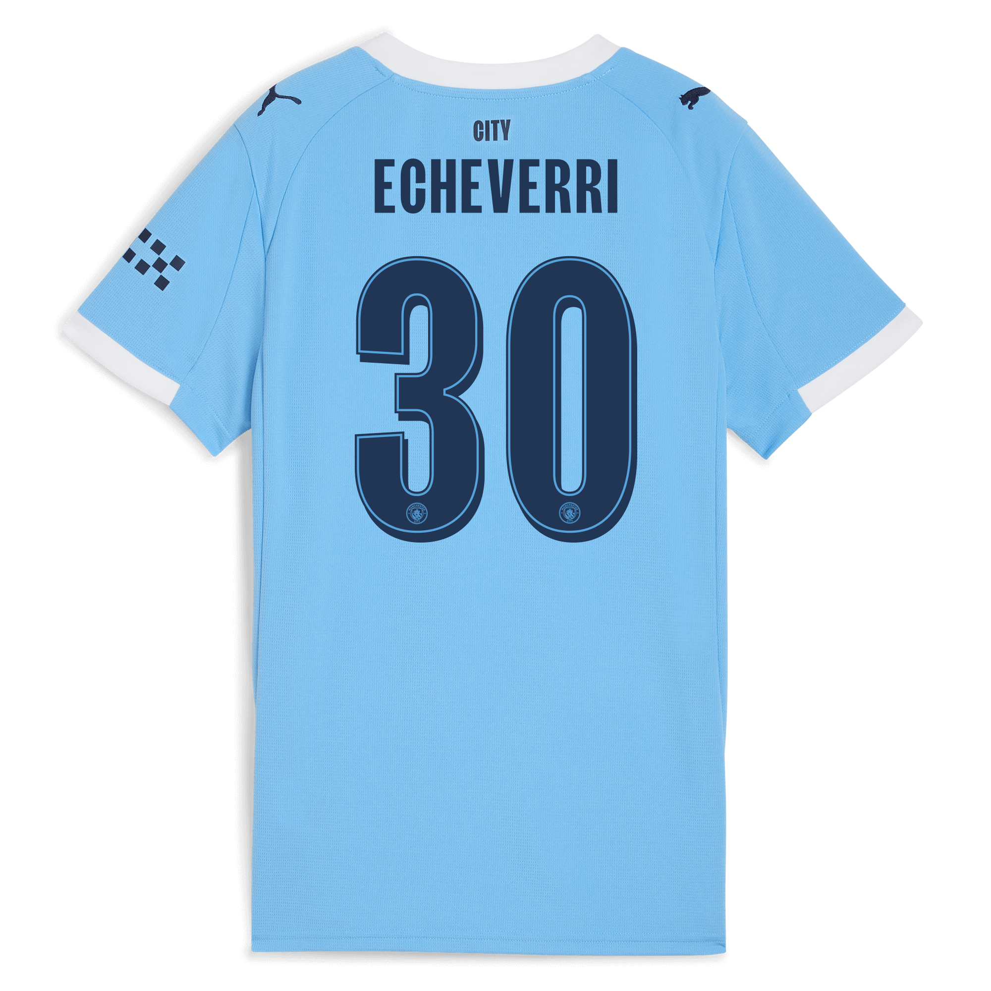Manchester City womens manchester city man city home jersey 202526 with echeverri 30 printing Collection - ManchesterCitystore.com