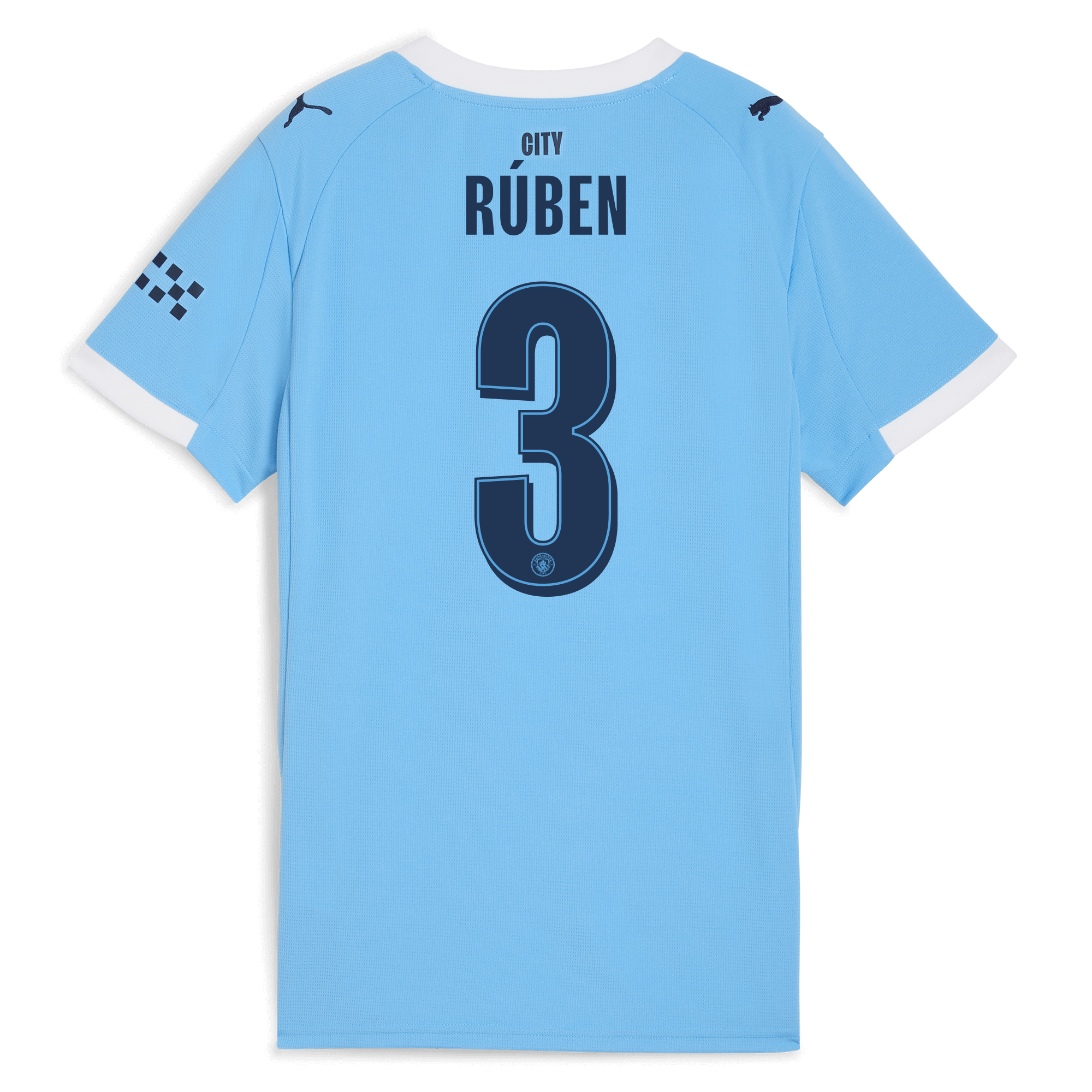 Manchester City womens manchester city man city home jersey 202526 with ruben 3 printing Collection - ManchesterCitystore.com