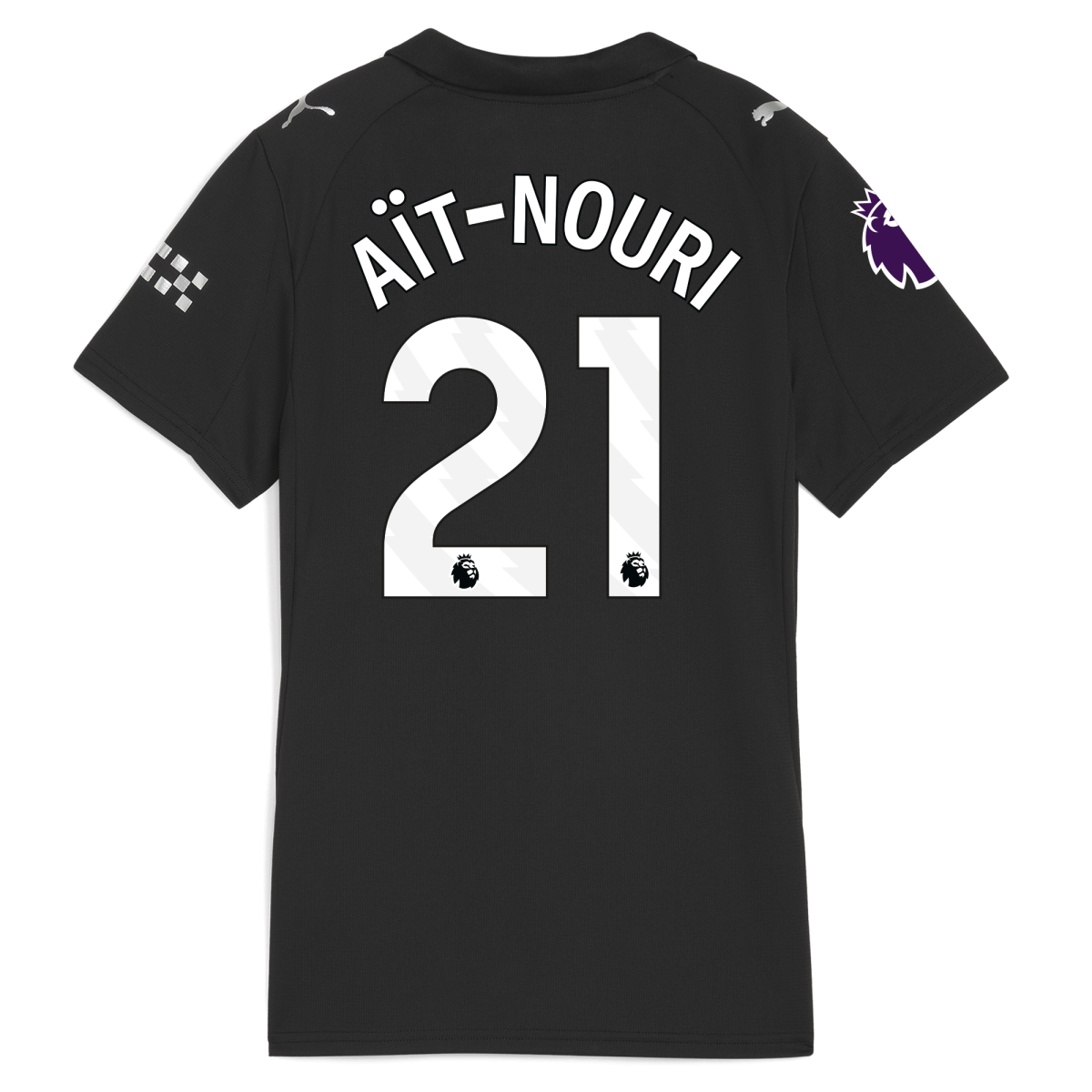 Manchester City womens manchester city premier league away jersey 202526 with ait-nouri 21 printing Collection - ManchesterCitystore.com