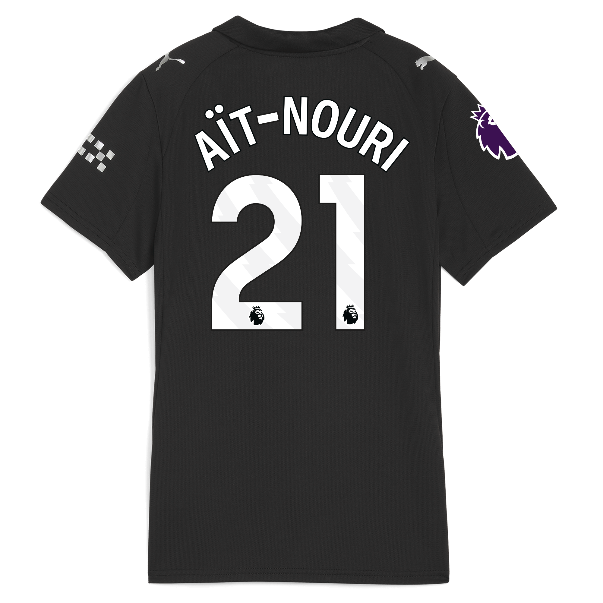 Manchester City womens manchester city premier league away jersey 202526 with ait-nouri 21 printing Collection - ManchesterCitystore.com