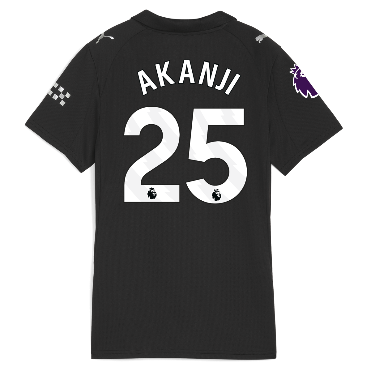 Manchester City womens manchester city premier league away jersey 202526 with akanji 25 printing Collection - ManchesterCitystore.com