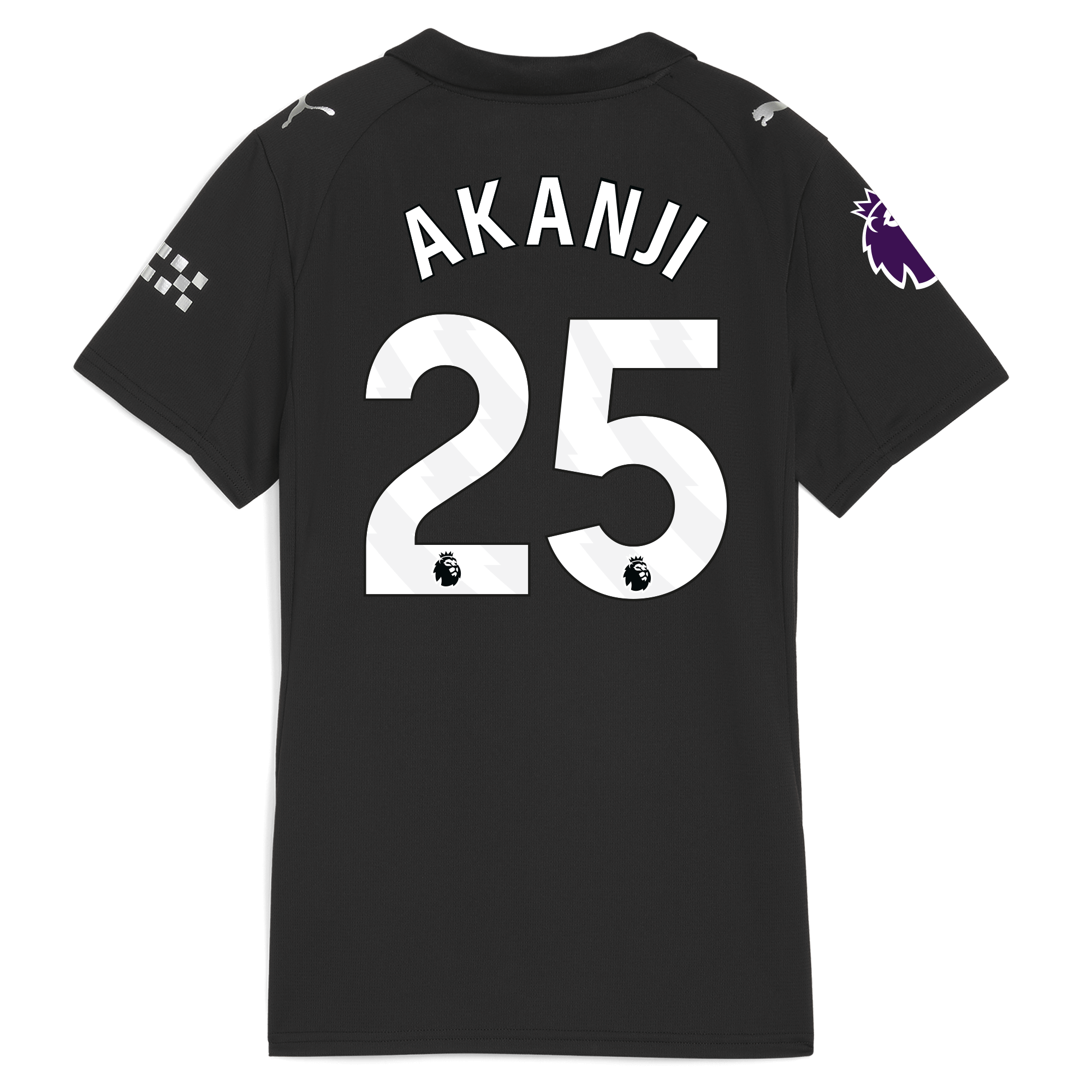 Manchester City womens manchester city premier league away jersey 202526 with akanji 25 printing Collection - ManchesterCitystore.com