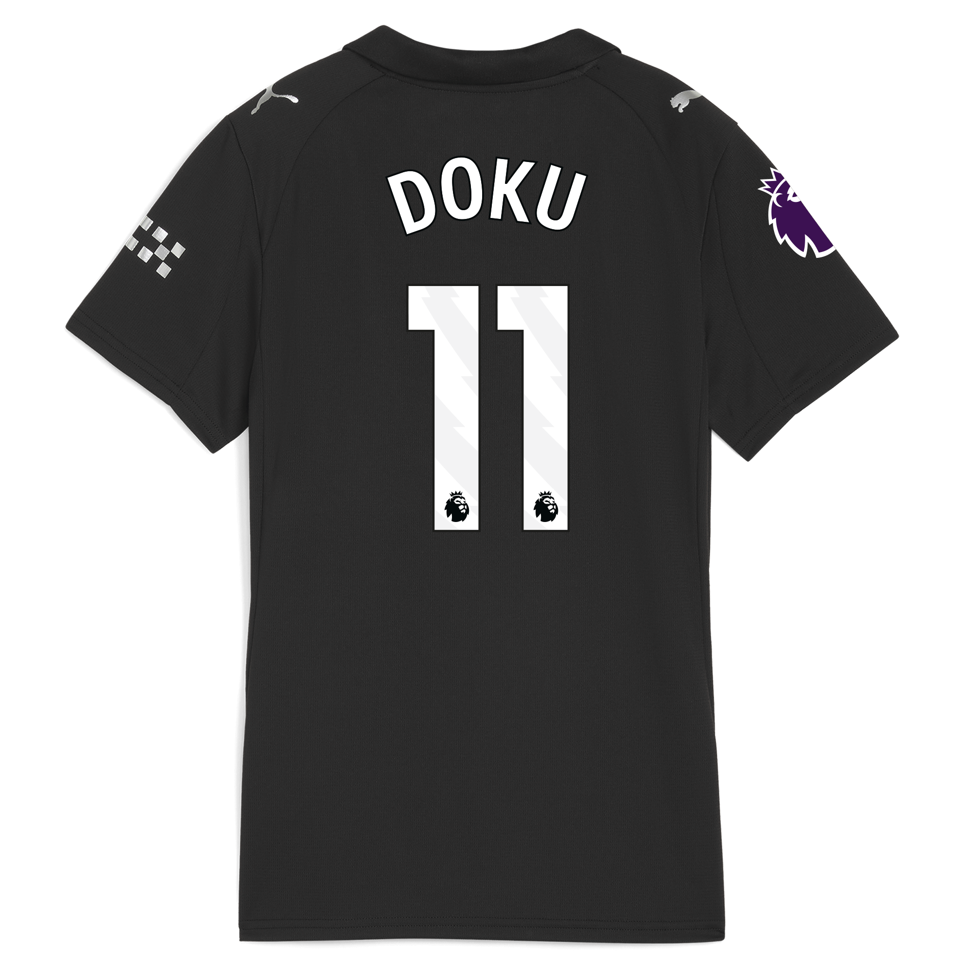 Manchester City womens manchester city premier league away jersey 202526 with doku 11 printing Collection - ManchesterCitystore.com