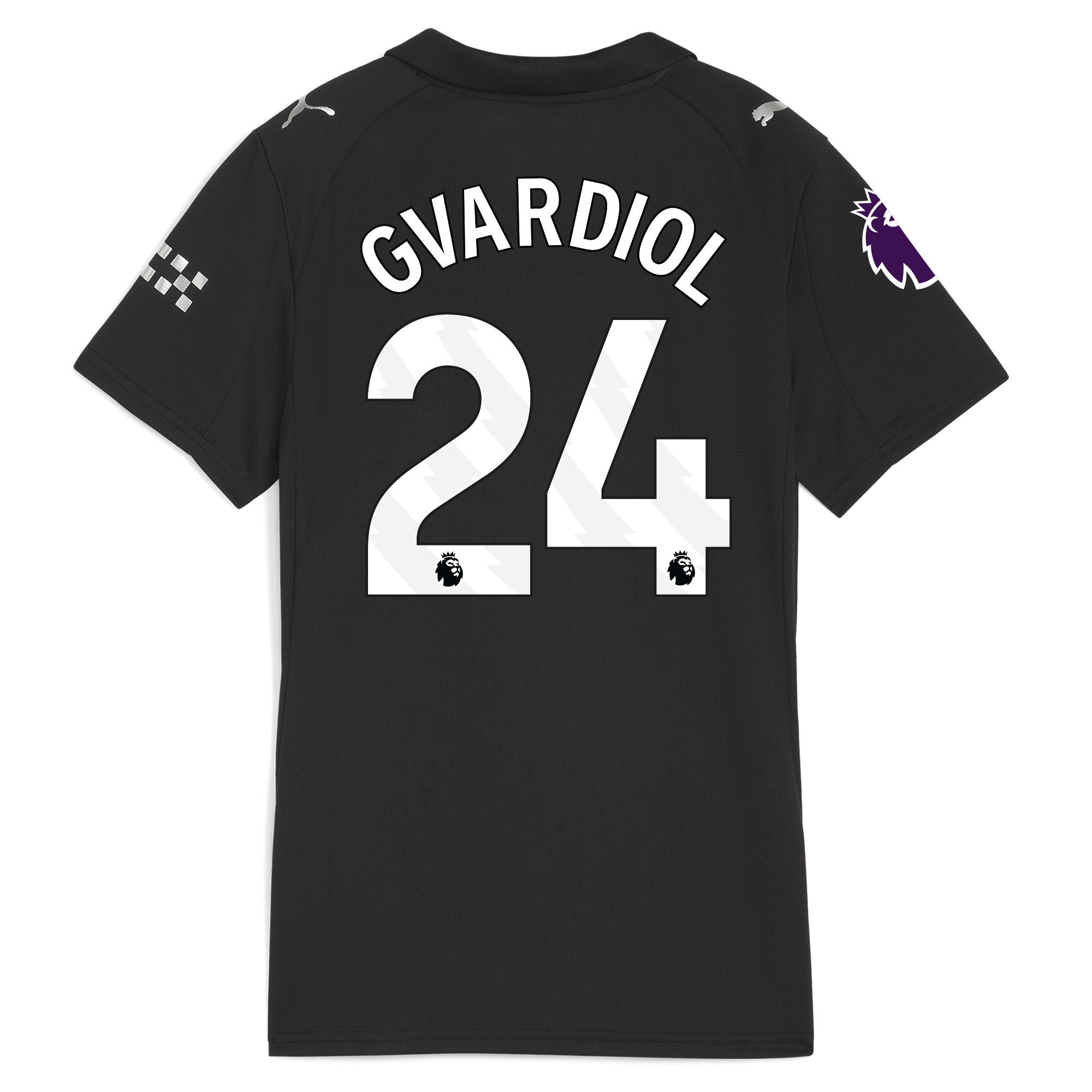 Manchester City womens manchester city premier league away jersey 202526 with gvardiol 24 printing Collection - ManchesterCitystore.com