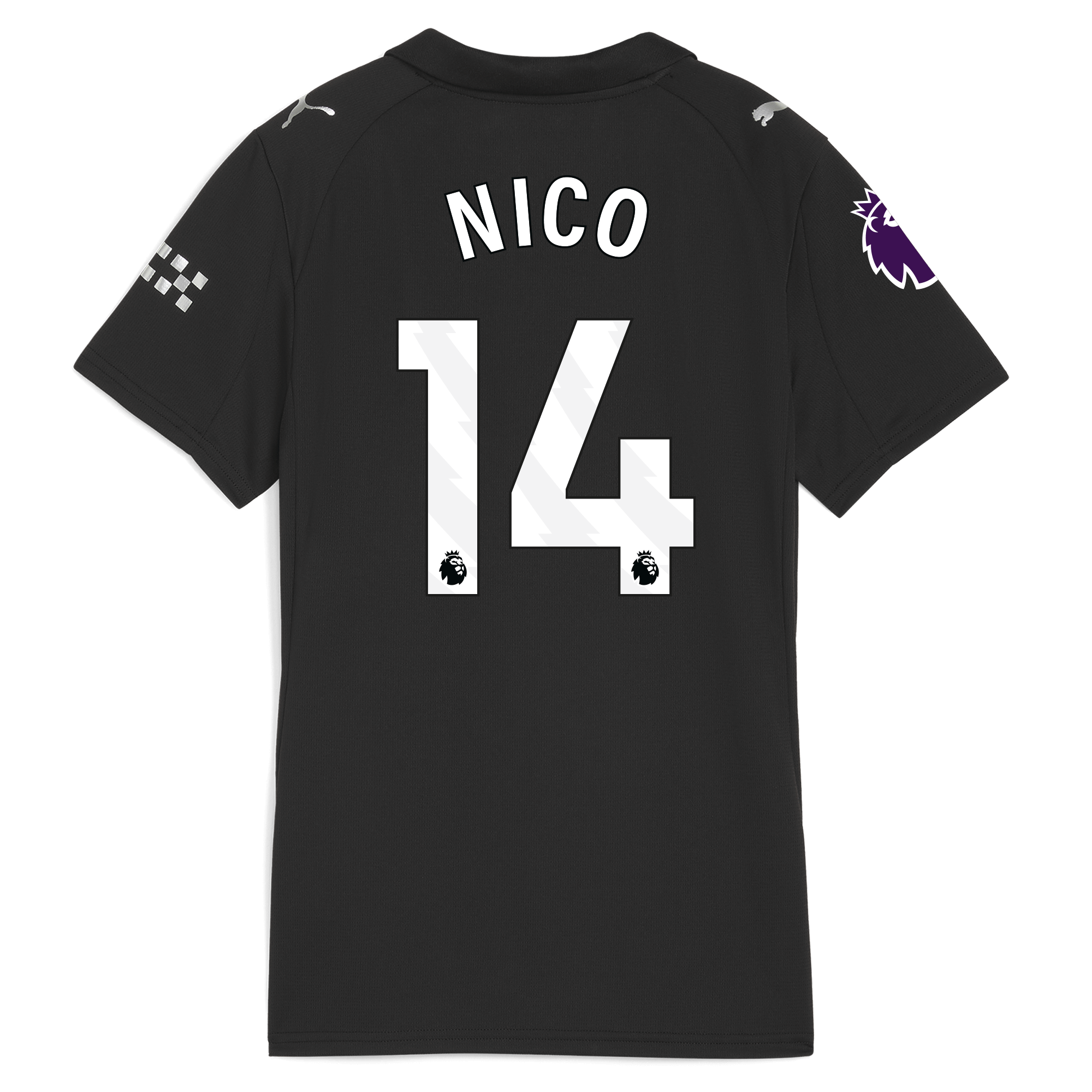 Manchester City womens manchester city premier league away jersey 202526 with nico 14 printing Collection - ManchesterCitystore.com