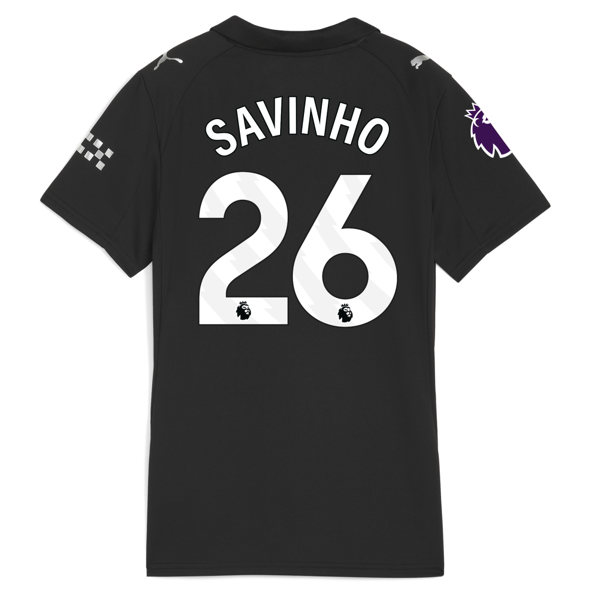 Manchester City womens manchester city premier league away jersey 202526 with savinho 26 printing Collection - ManchesterCitystore.com