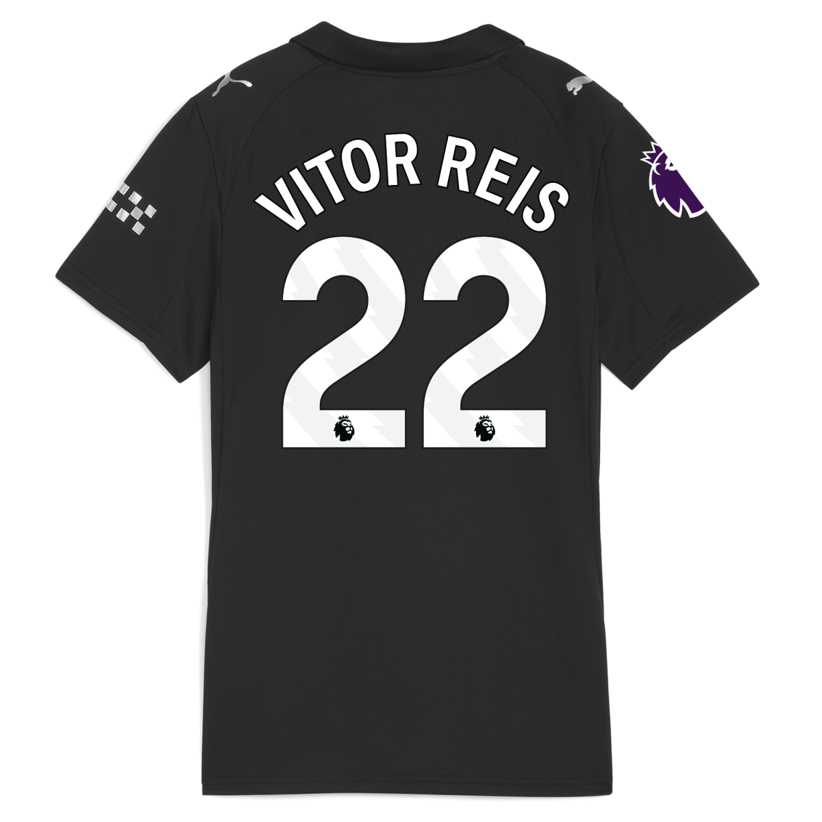 Manchester City womens manchester city premier league away jersey 202526 with vitor reis 22 printing Collection - ManchesterCitystore.com
