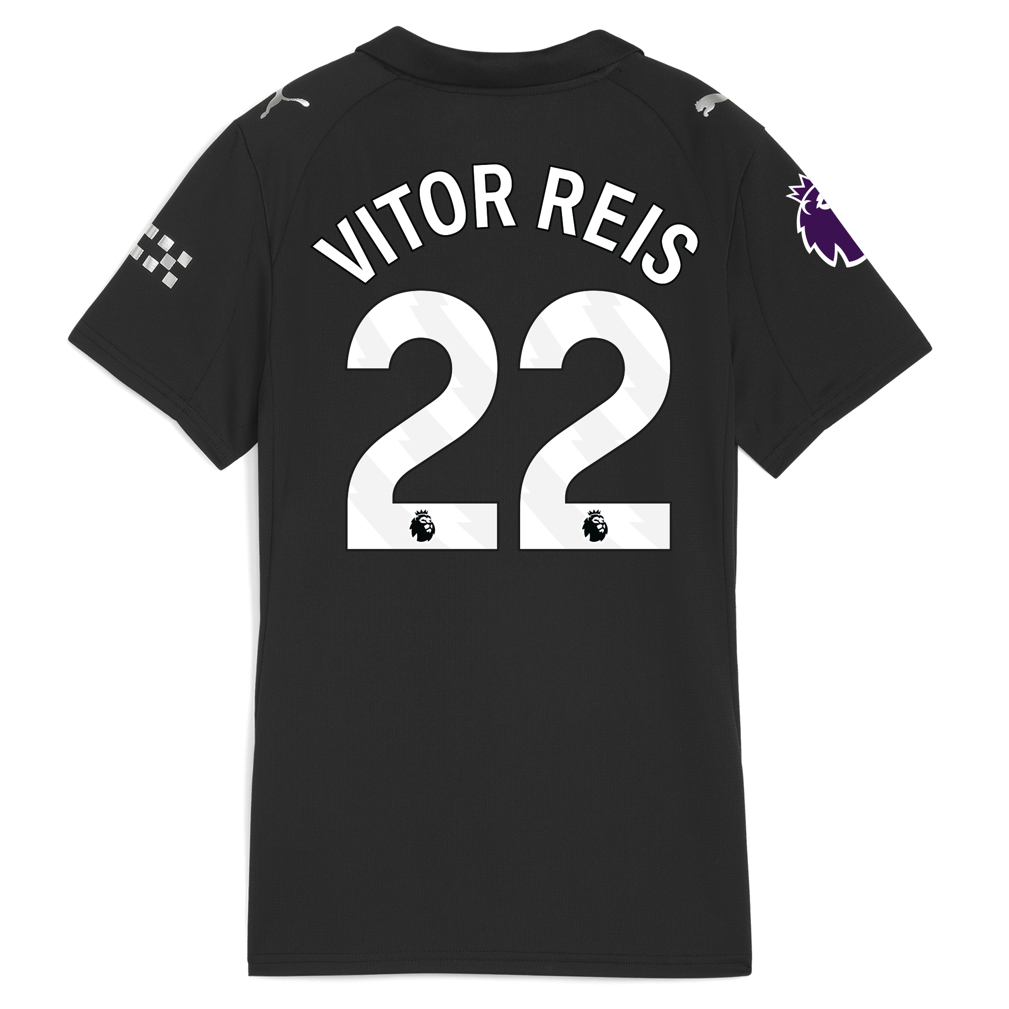 Manchester City womens manchester city premier league away jersey 202526 with vitor reis 22 printing Collection - ManchesterCitystore.com