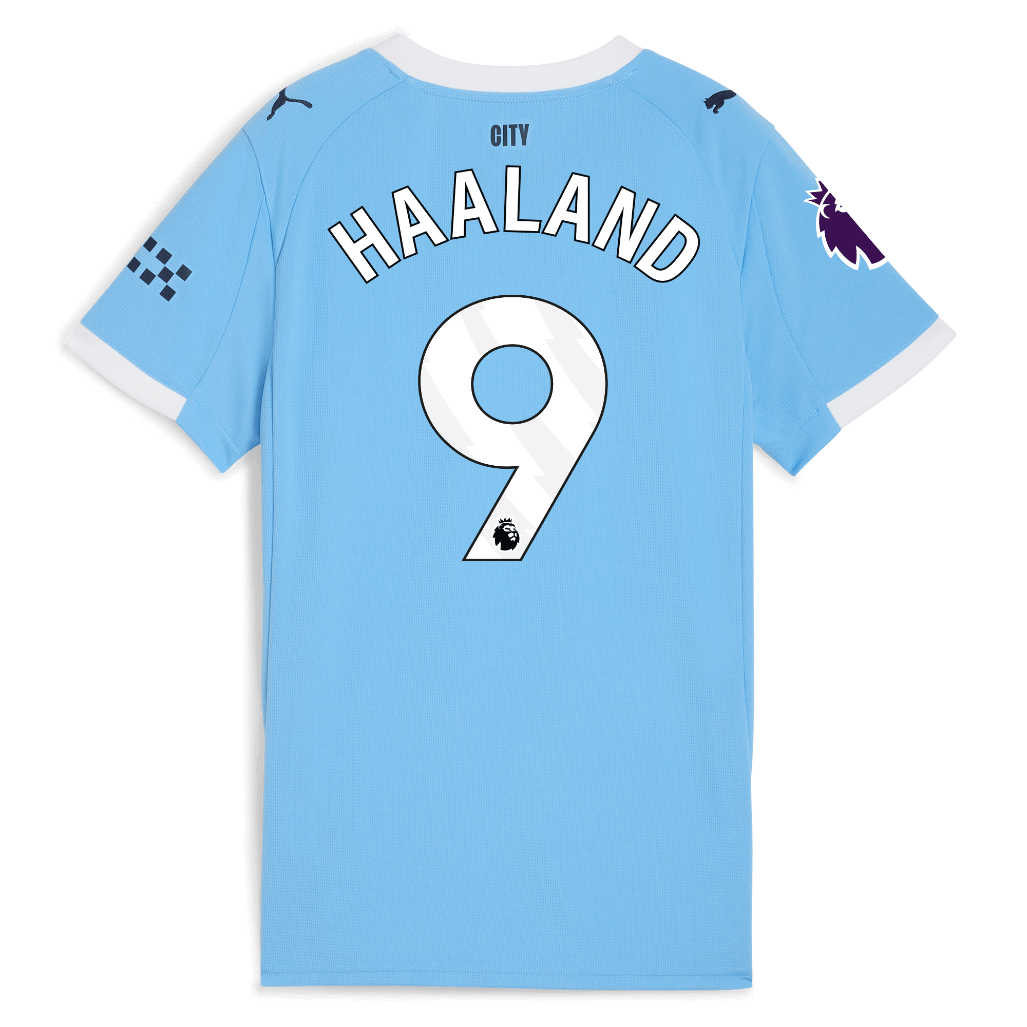 Manchester City womens manchester city premier league home jersey 202526 with haaland 9 printing Collection - ManchesterCitystore.com