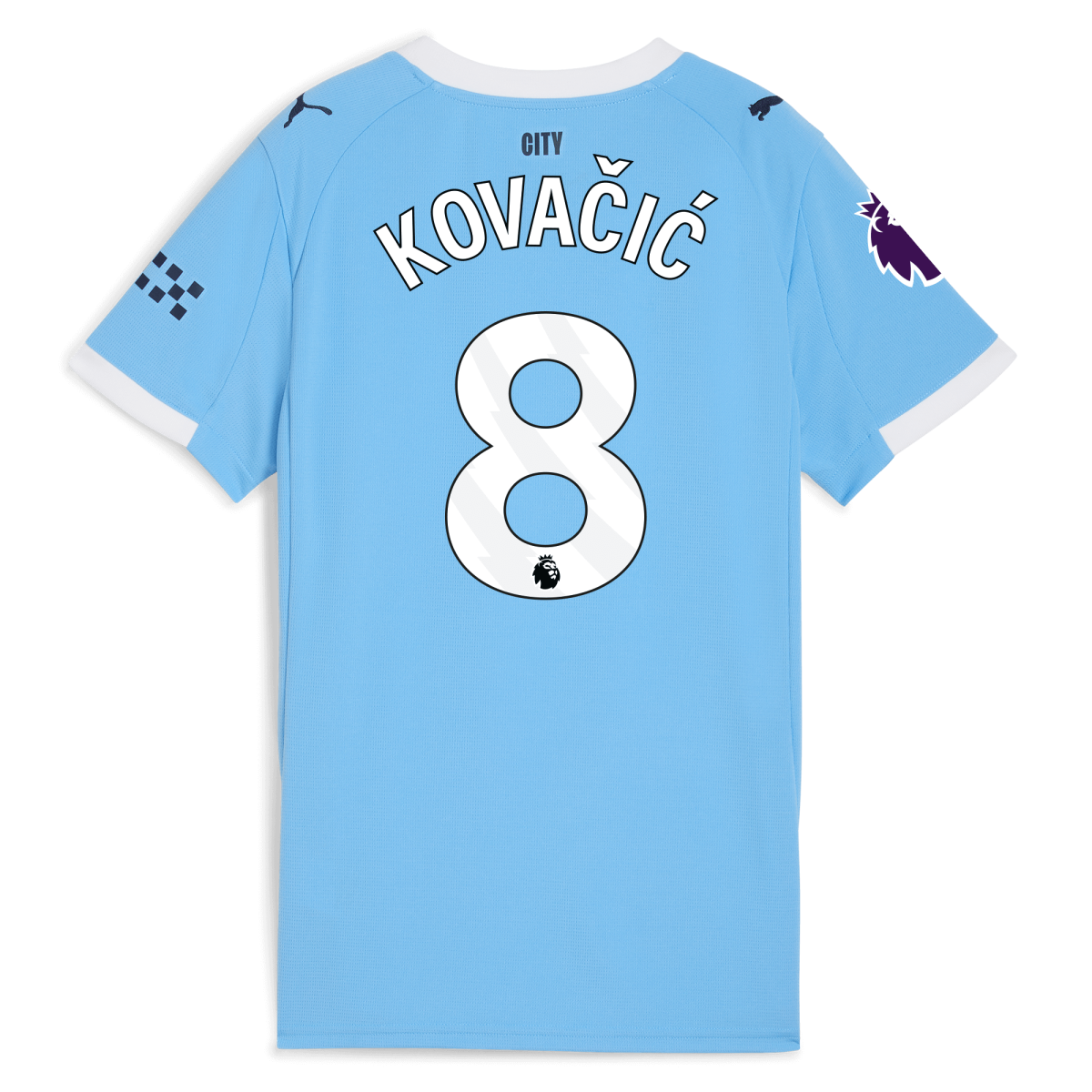 Manchester City womens manchester city premier league home jersey 202526 with kovacic 8 printing Collection - ManchesterCitystore.com